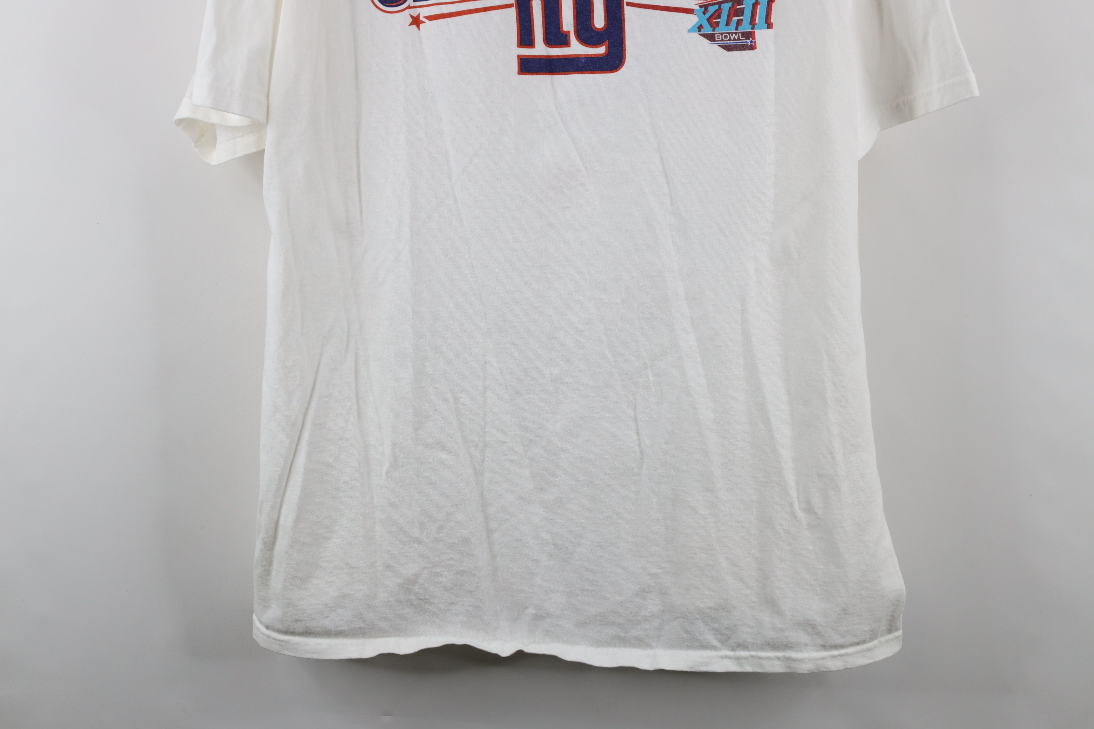 Vintage Vintage Super Bowl Champs New York Giants Football T-Shirt Size US XXL / EU 58 / 5 - 3 Thumbnail