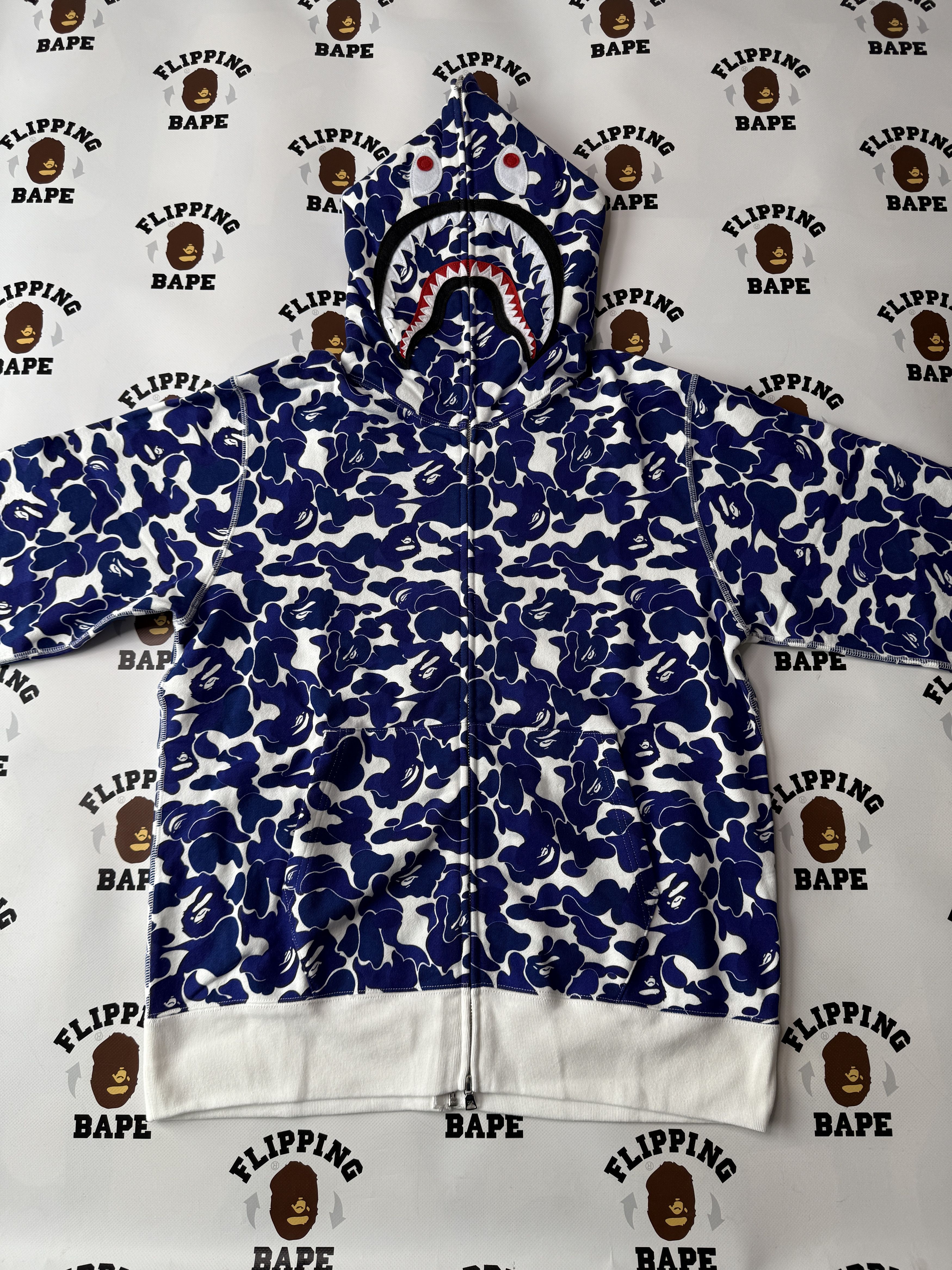 Bape BAPE.COM WEBSTORE SEPARATE SHARK FULL ZIP HOODIE Size US XL / EU 56 / 4 - 10 Thumbnail