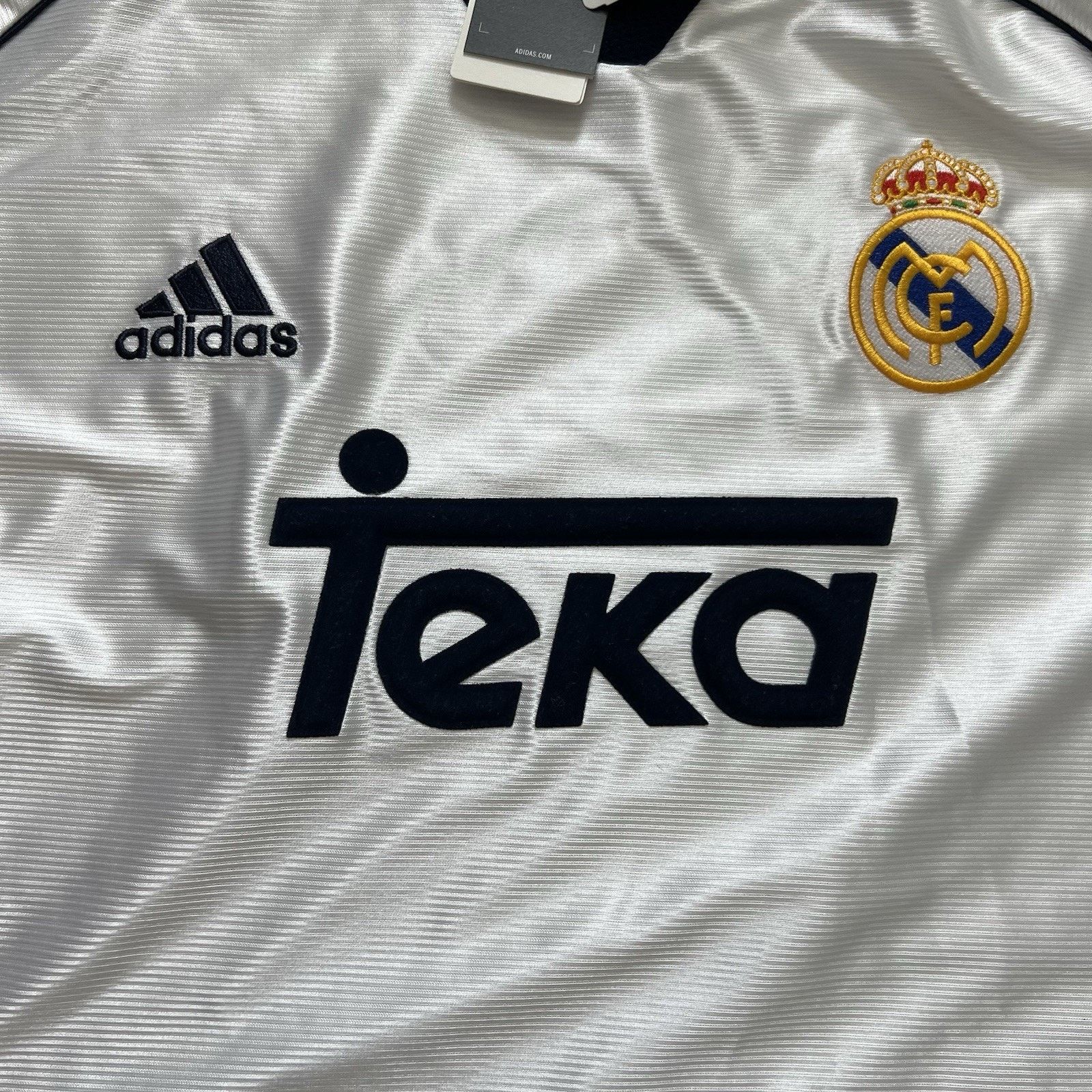 Adidas Adidas Authentic Real Madrid 1999/00 Home Jersey XL NWT Size US XL / EU 56 / 4 - 9 Thumbnail