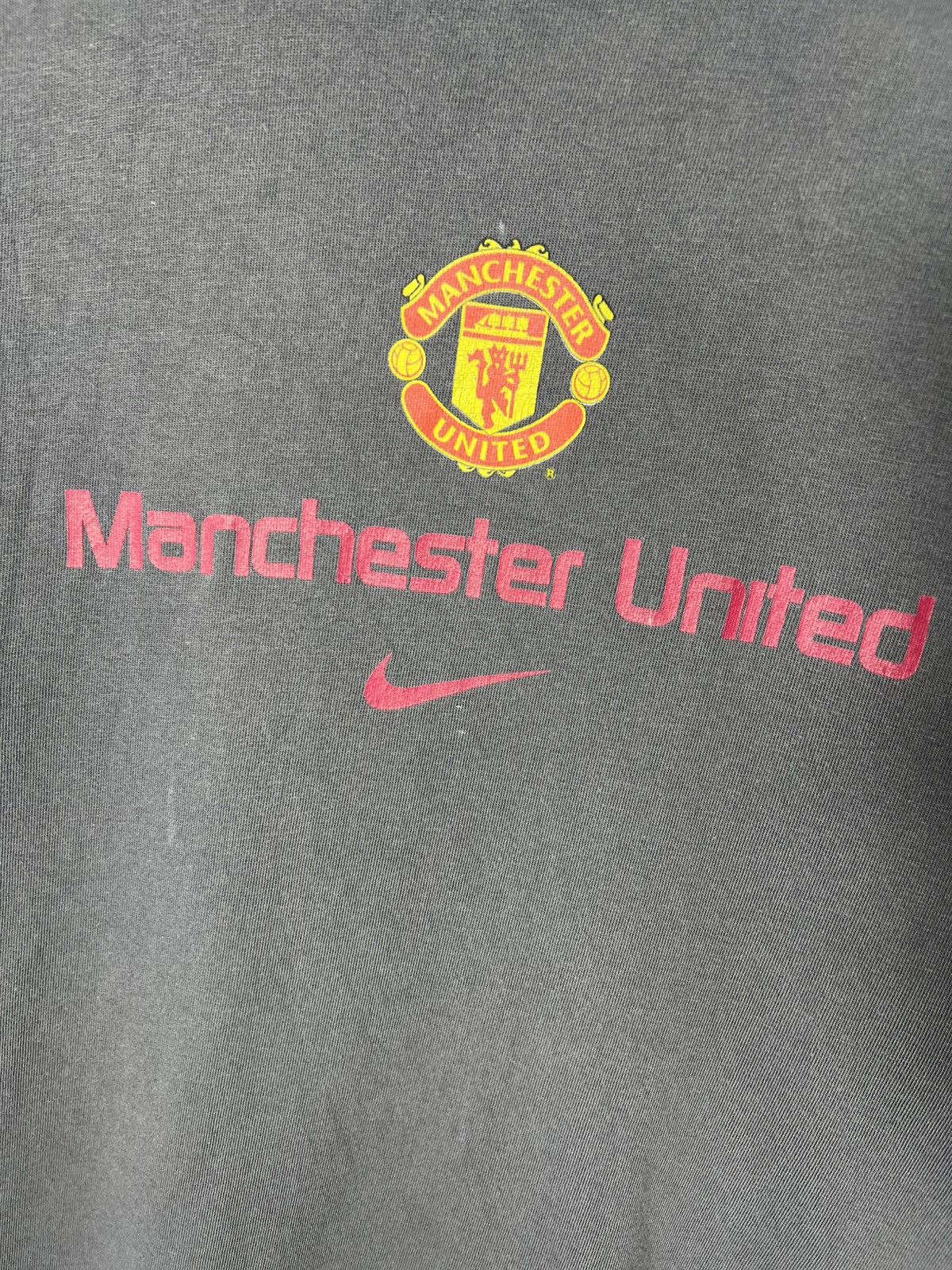 Nike Vintage soccer football Nike Manchester United T-shirt Size US M / EU 48-50 / 2 - 3 Thumbnail