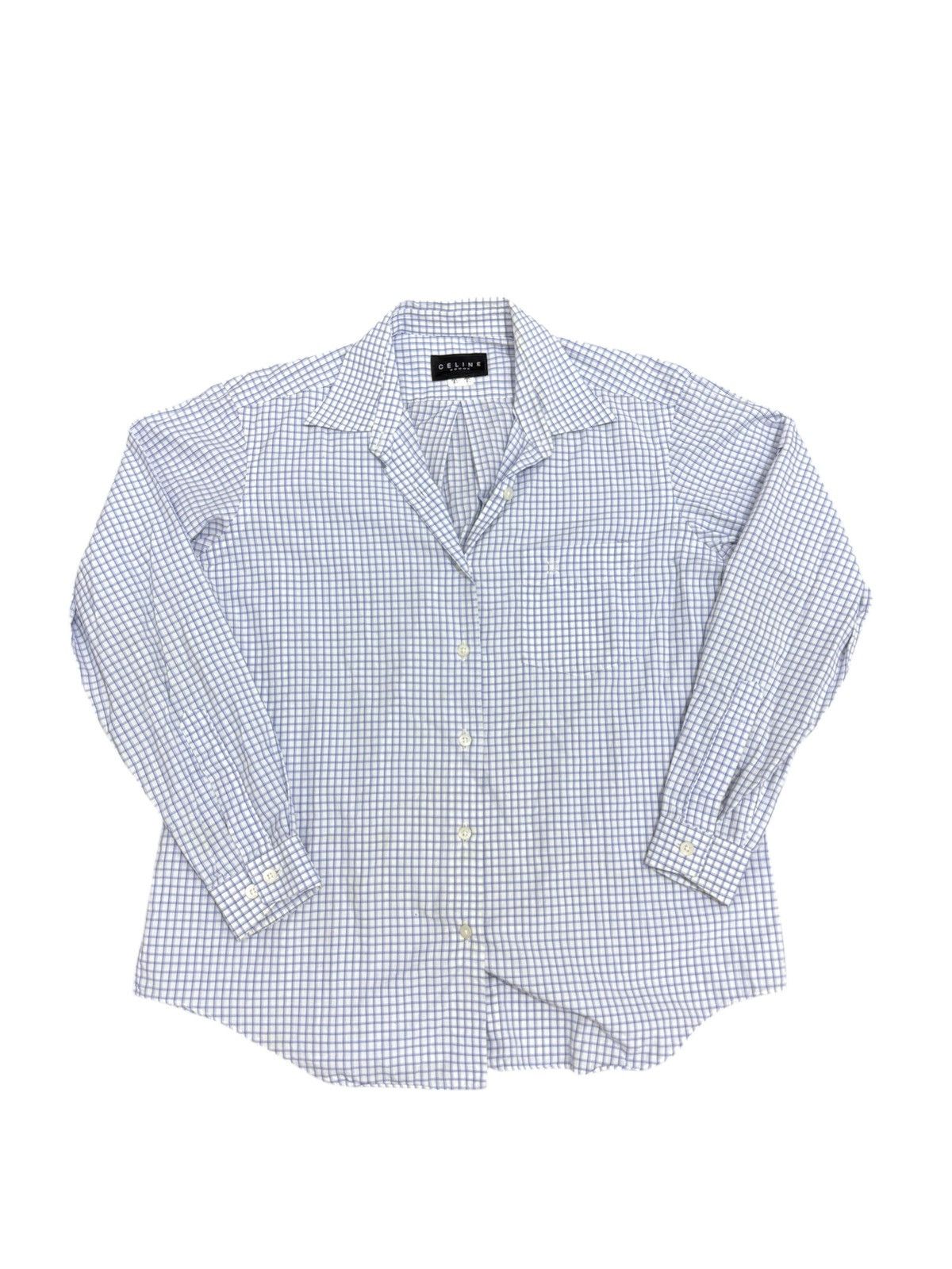 Celine Vintage celine shirt Size US M / EU 48-50 / 2 - 1 Thumbnail