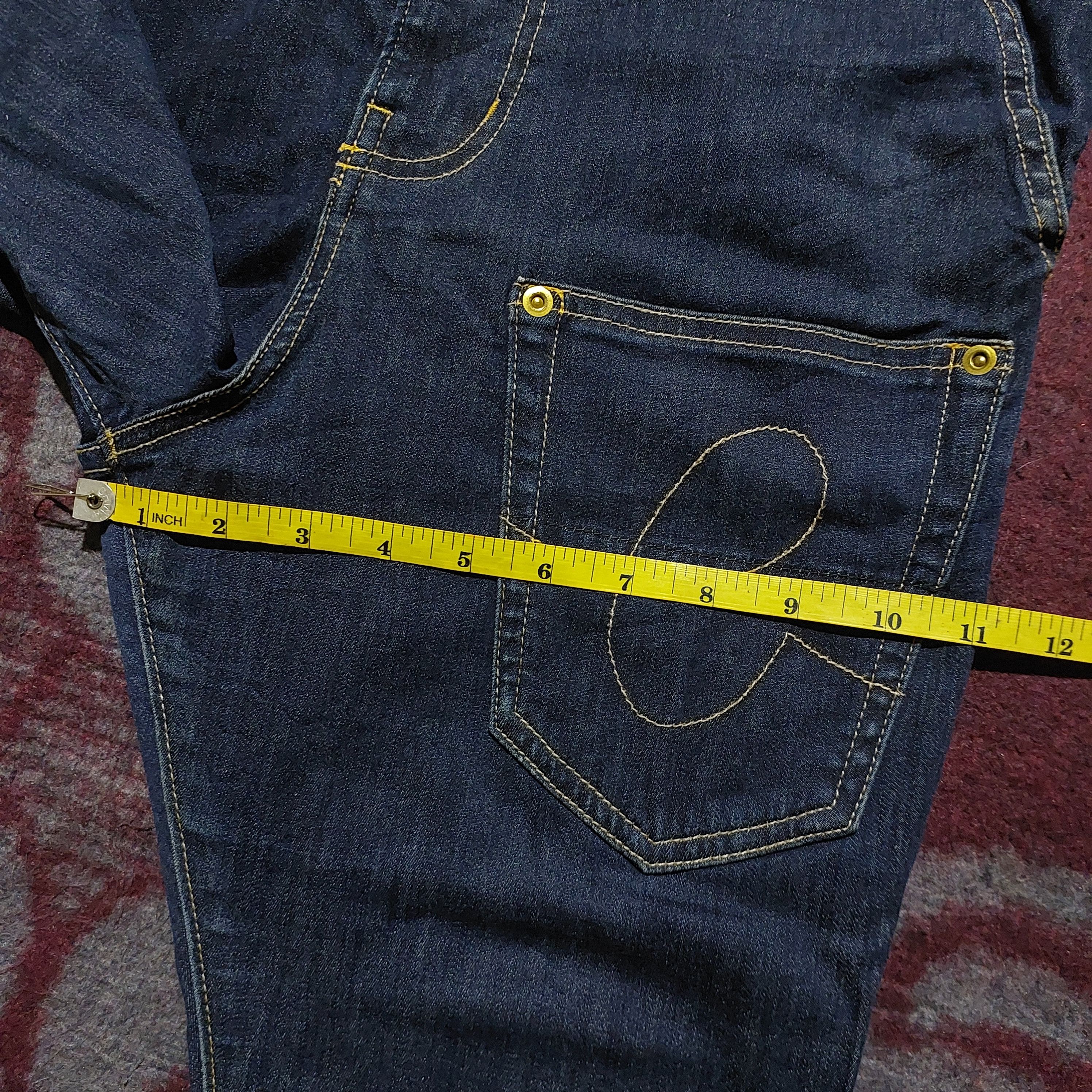 mercibeaucoup Mercibeaucoup Japan drop crotch front pocket denim jeans Size US 32 / EU 48 - 15 Thumbnail