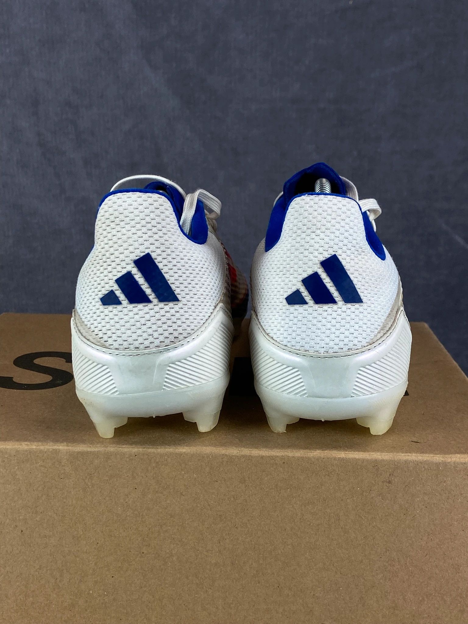 Adidas Adidas White Football Boots EU 42 2/3 Size US 9.5 / EU 42-43 - 4 Thumbnail