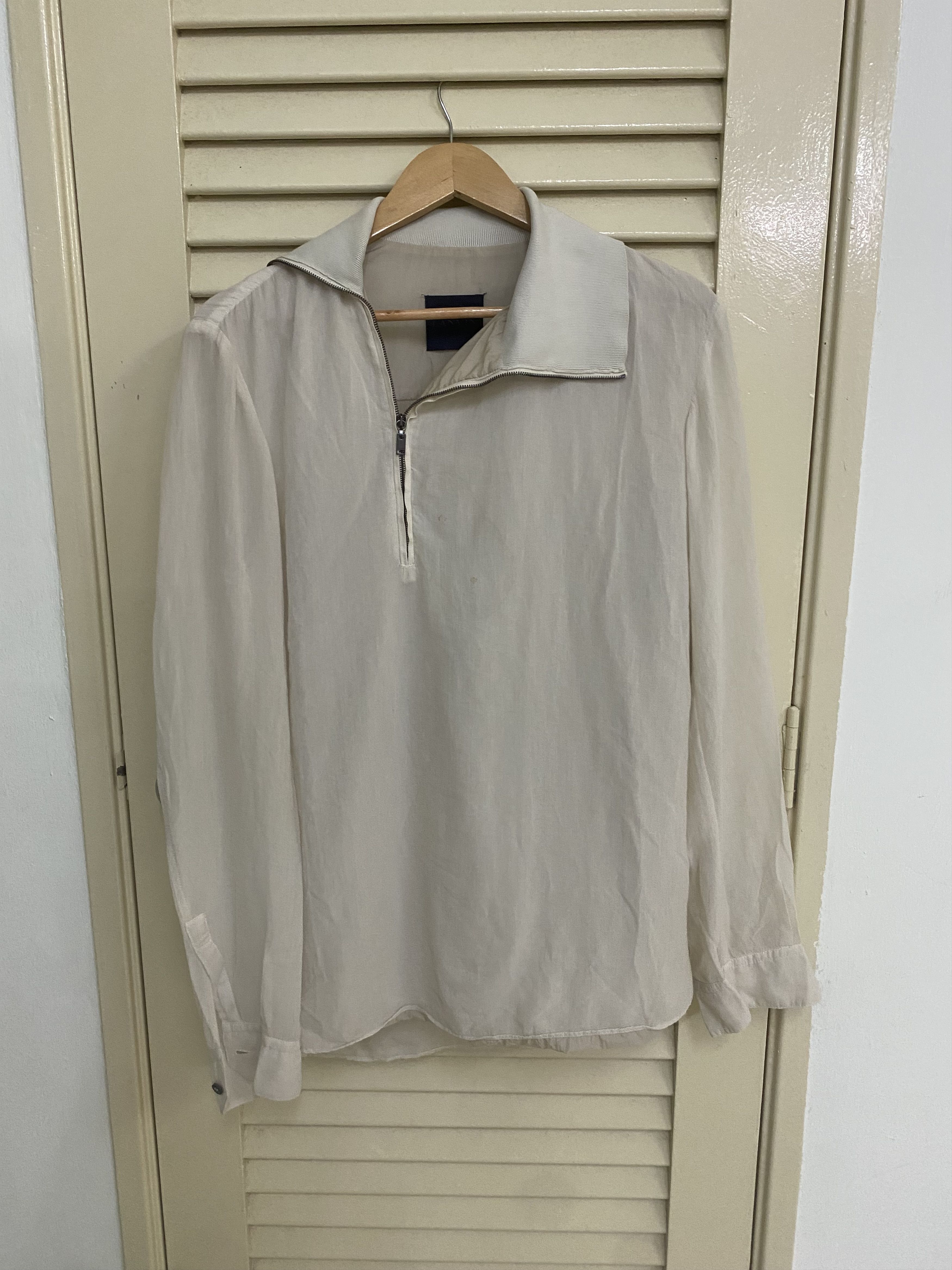 Lanvin SS14 Lanvin Zipper Thin Shirt Size US S / EU 44-46 / 1 - 1 Thumbnail
