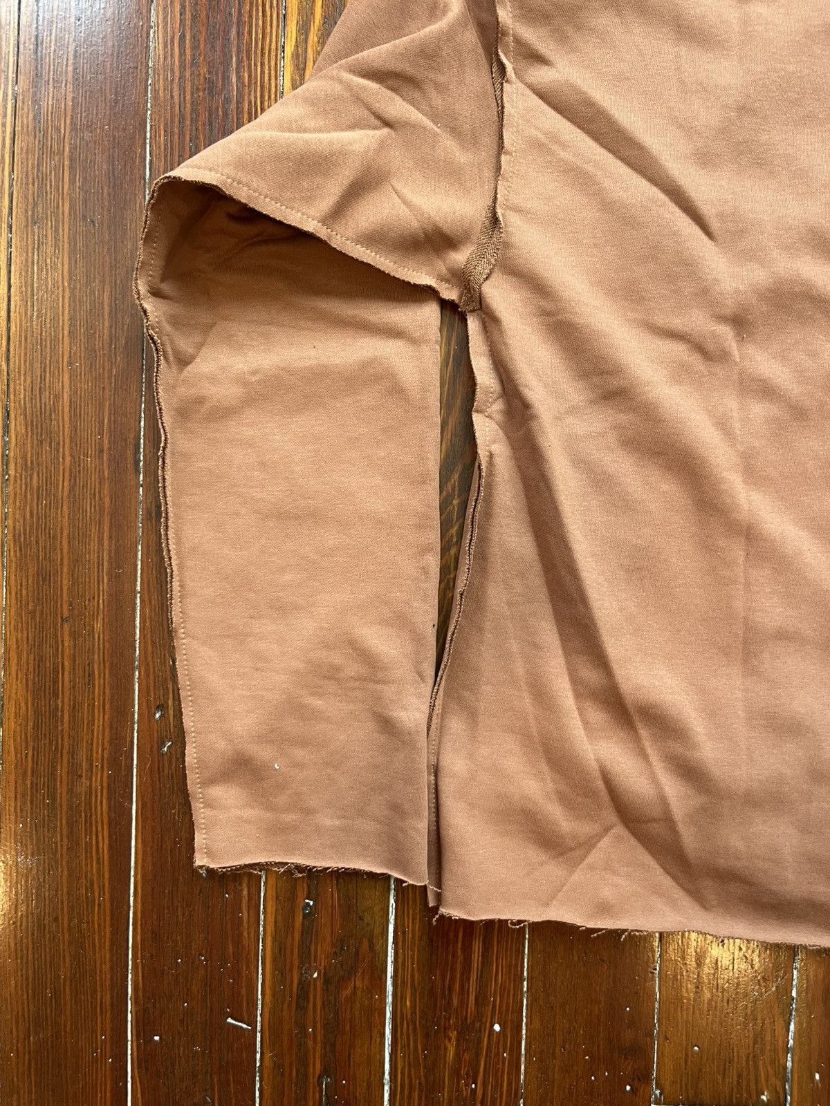 Other Brown Reconstructed Loose Fit Gold Zipper Long Sleeve Hoodie Size US L / EU 52-54 / 3 - 8 Thumbnail