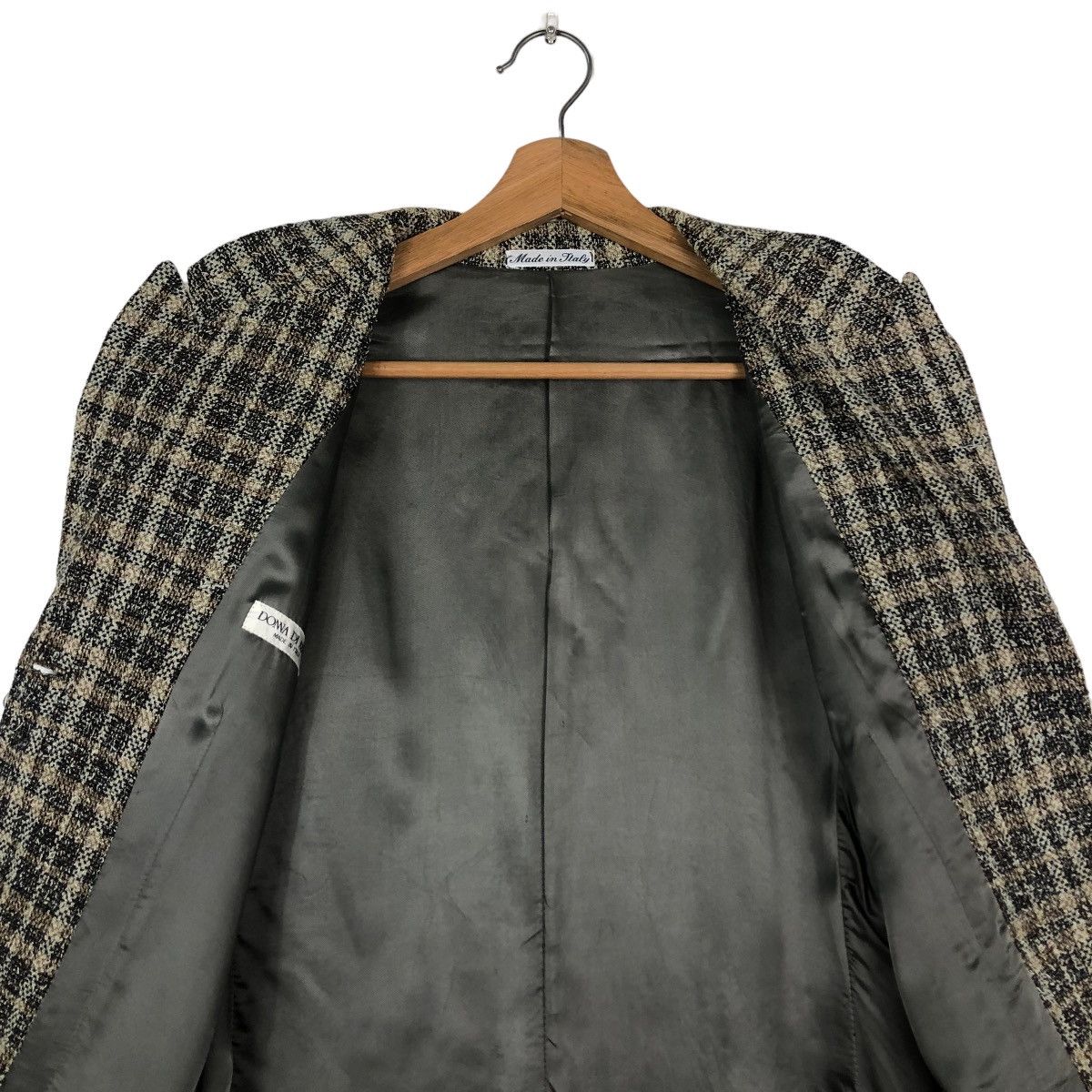 Designer 📌VINTAGE CHORE JACKET DONNA DI AZURI MADE IN ITALY Size US S / EU 44-46 / 1 - 4 Thumbnail