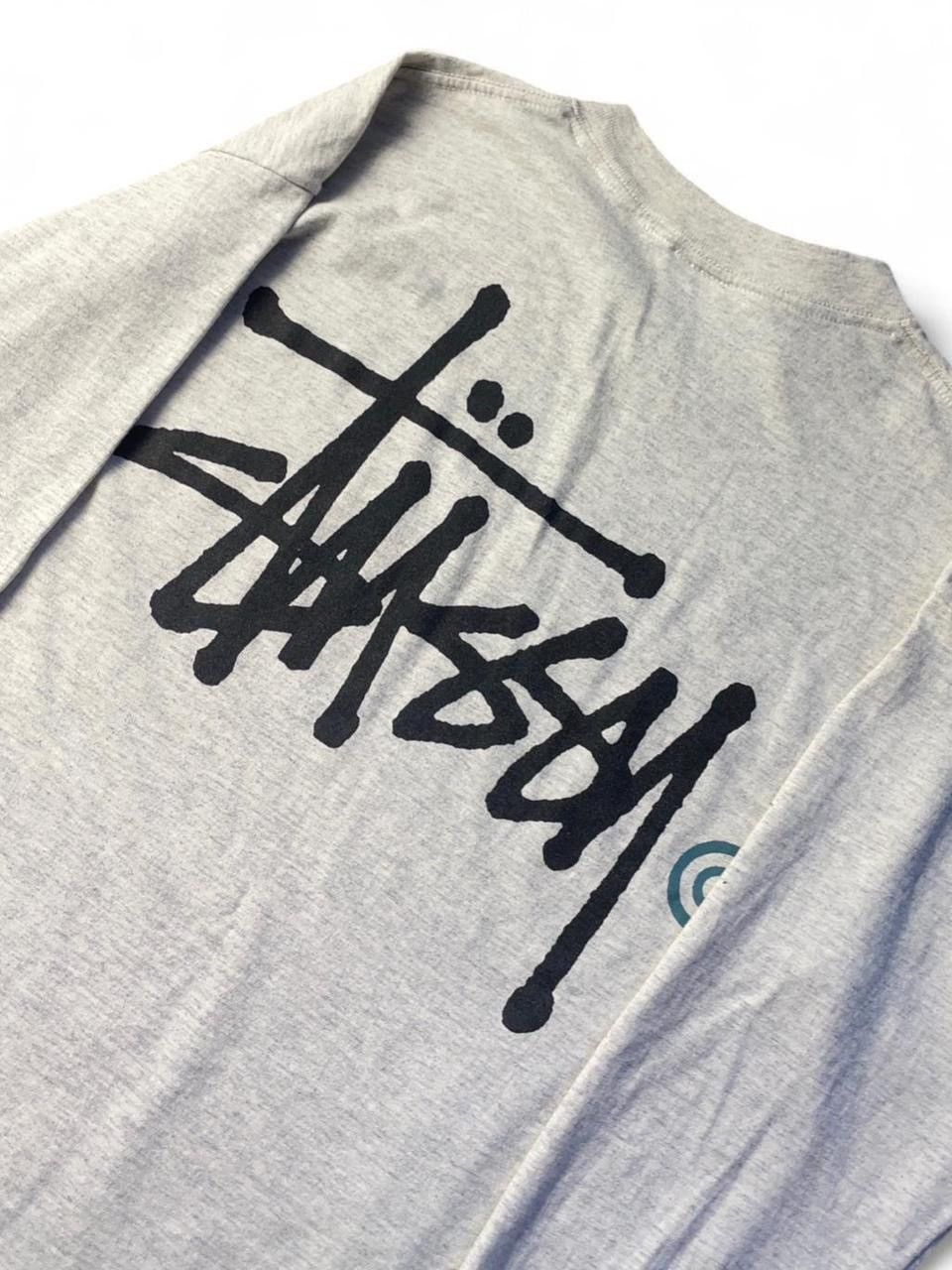 Stussy 1990S VERY RARE STUSSY MADE IN USA SINGLE STITCH LONG SLEEVE Size US L / EU 52-54 / 3 - 8 Thumbnail