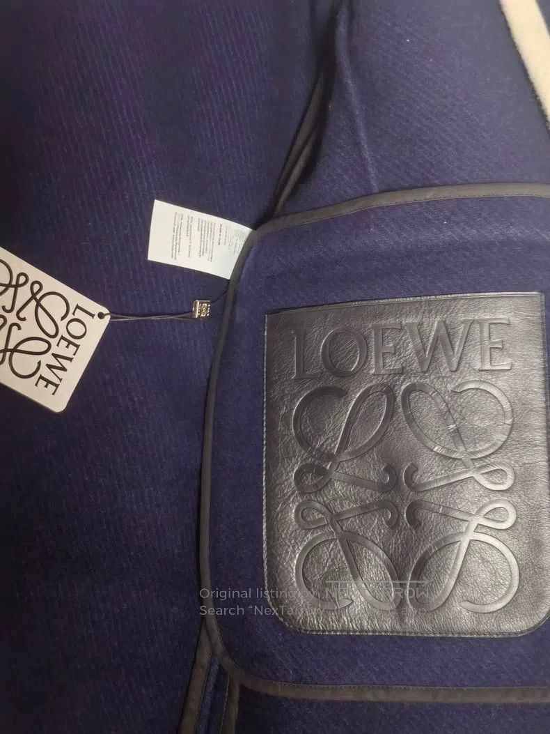 Loewe Loewe Navy Wool Coat Size US S / EU 44-46 / 1 - 8 Thumbnail