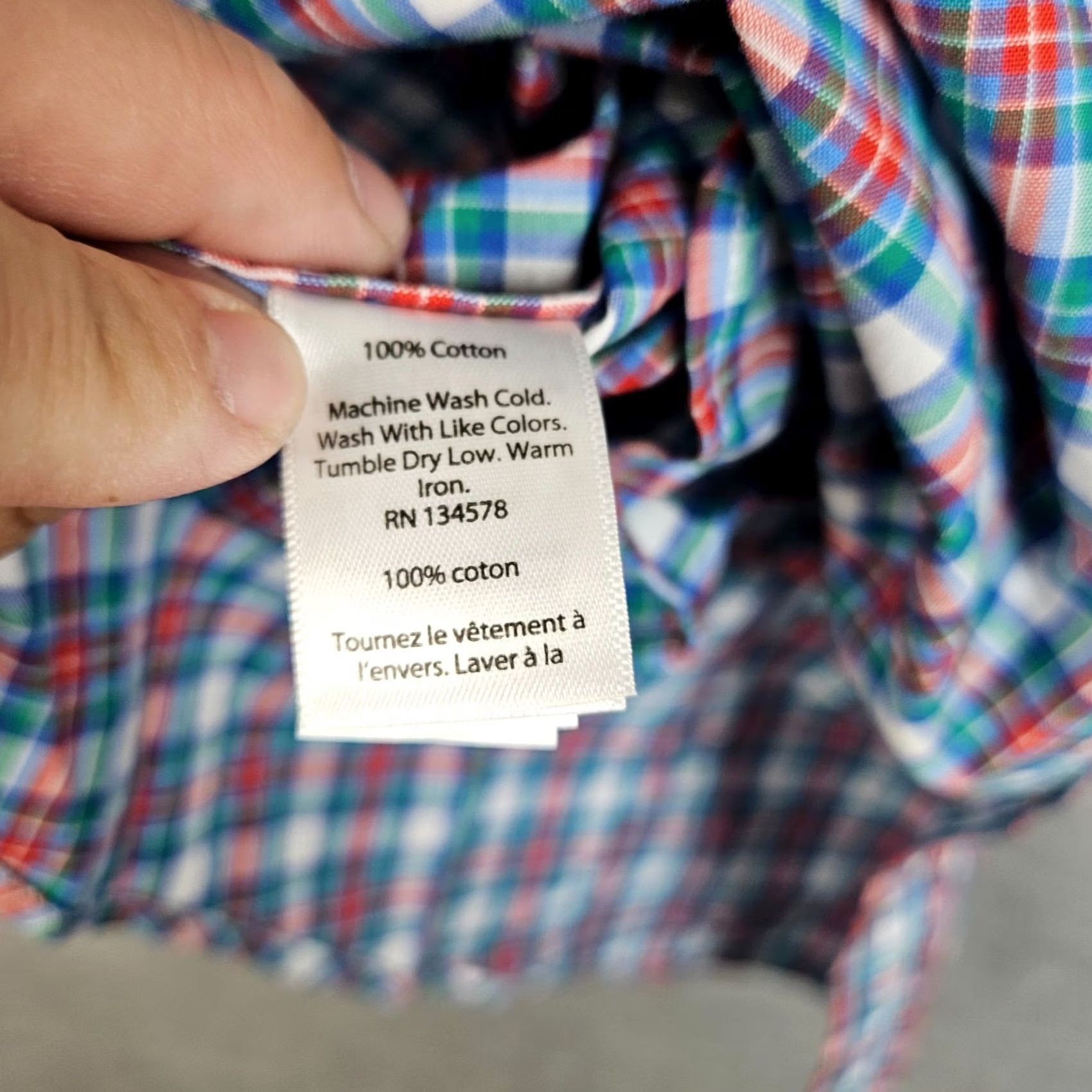 Vineyard Vines Vineyard Vines Button-Up Shirt Tucker Men’s Plaid Long Sleeve XL Slim Fit? Size US XL / EU 56 / 4 - 5 Thumbnail