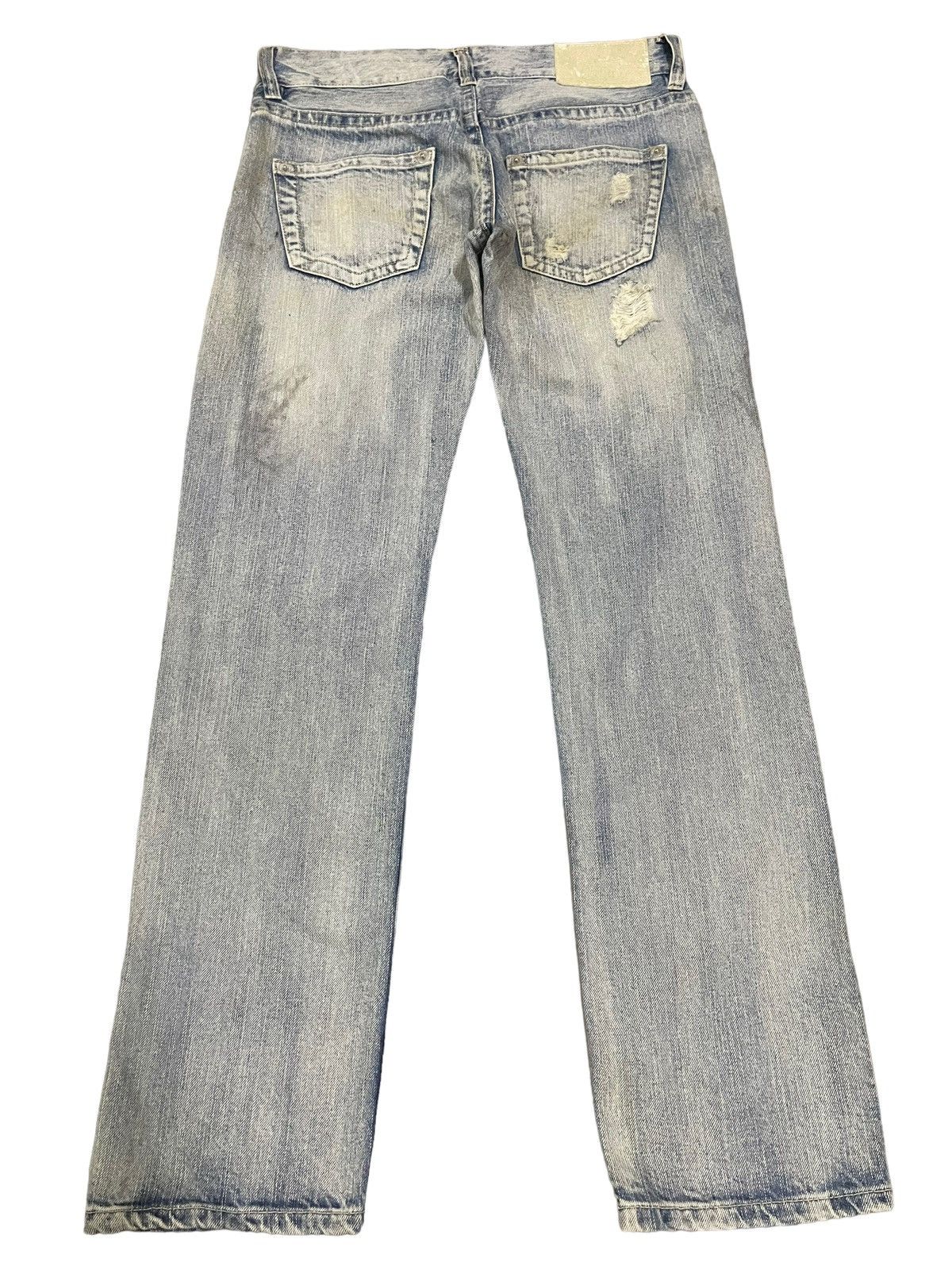 semanticdesign Vintage Japanese Brand Blue Wash Distressed Style Jeans Size US 31 - 2 Thumbnail