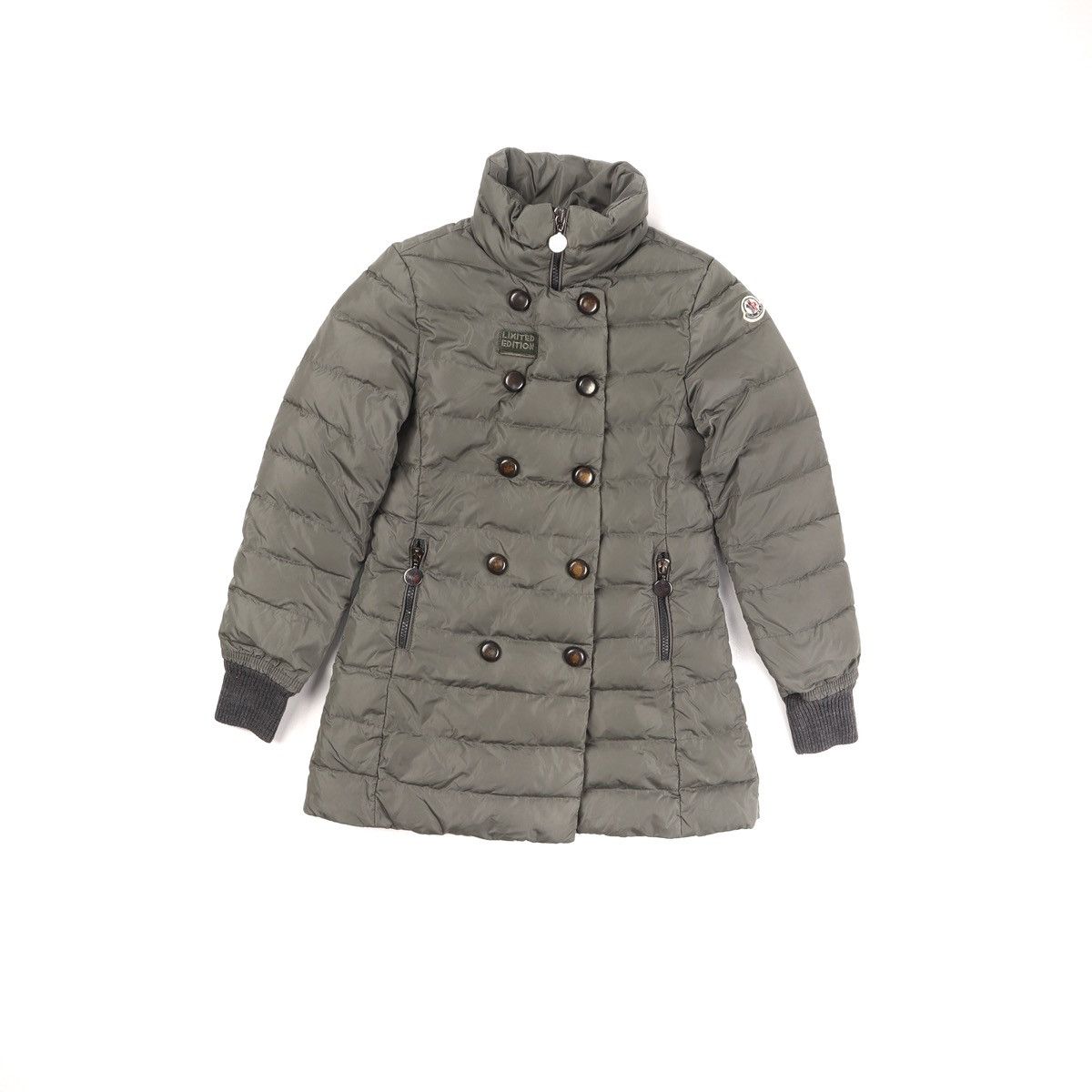 Moncler Authentic Moncler Cappottino Kids Down Long Jacket Olive Size XXS / US 00 / IT 34 - 5 Thumbnail