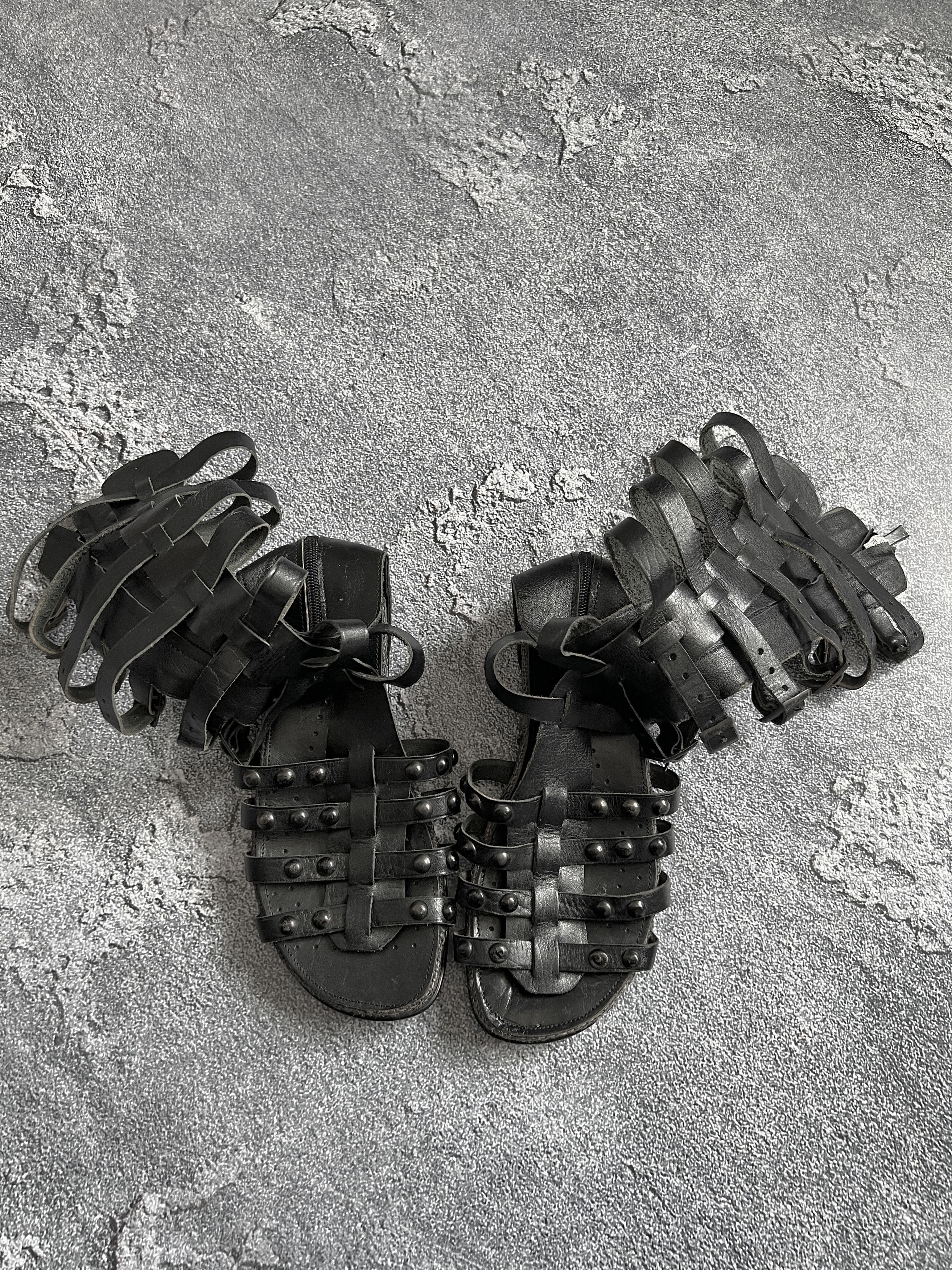 Vintage Vintage gothic boots grunge avant garde Y2K leather Size US 5.5 / IT 35.5 - 9 Thumbnail