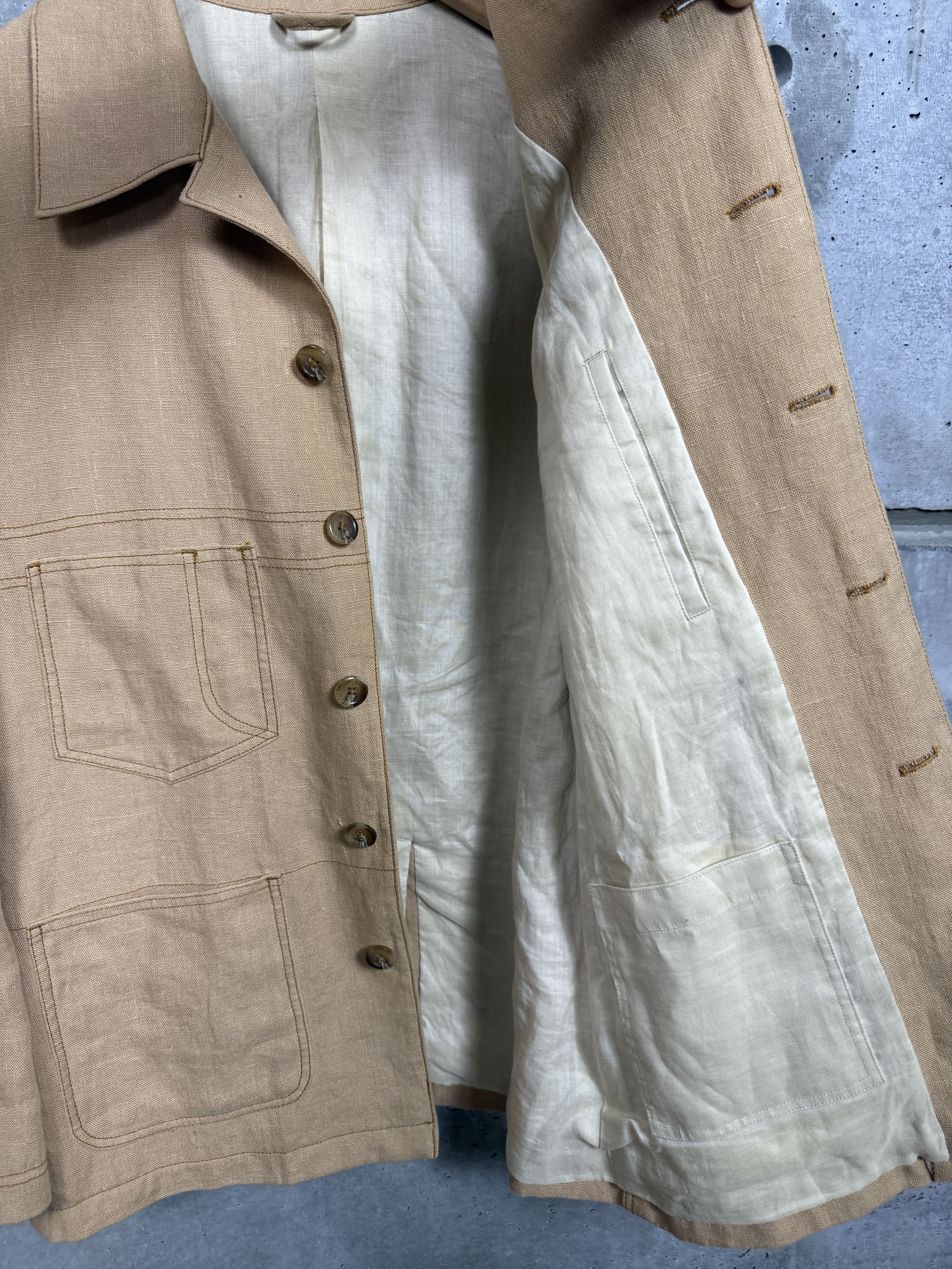 Vintage Al's Attire San Francisco Vintage Hand Made Button-Up Jacket Size US L / EU 52-54 / 3 - 4 Thumbnail