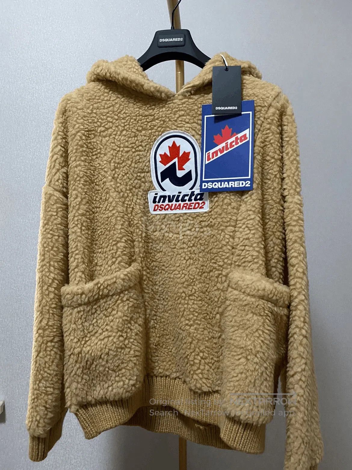 Dsquared2 Dsquared2 22AW Patches Fleece Hoodie. Size US L / EU 52-54 / 3 - 1 Thumbnail