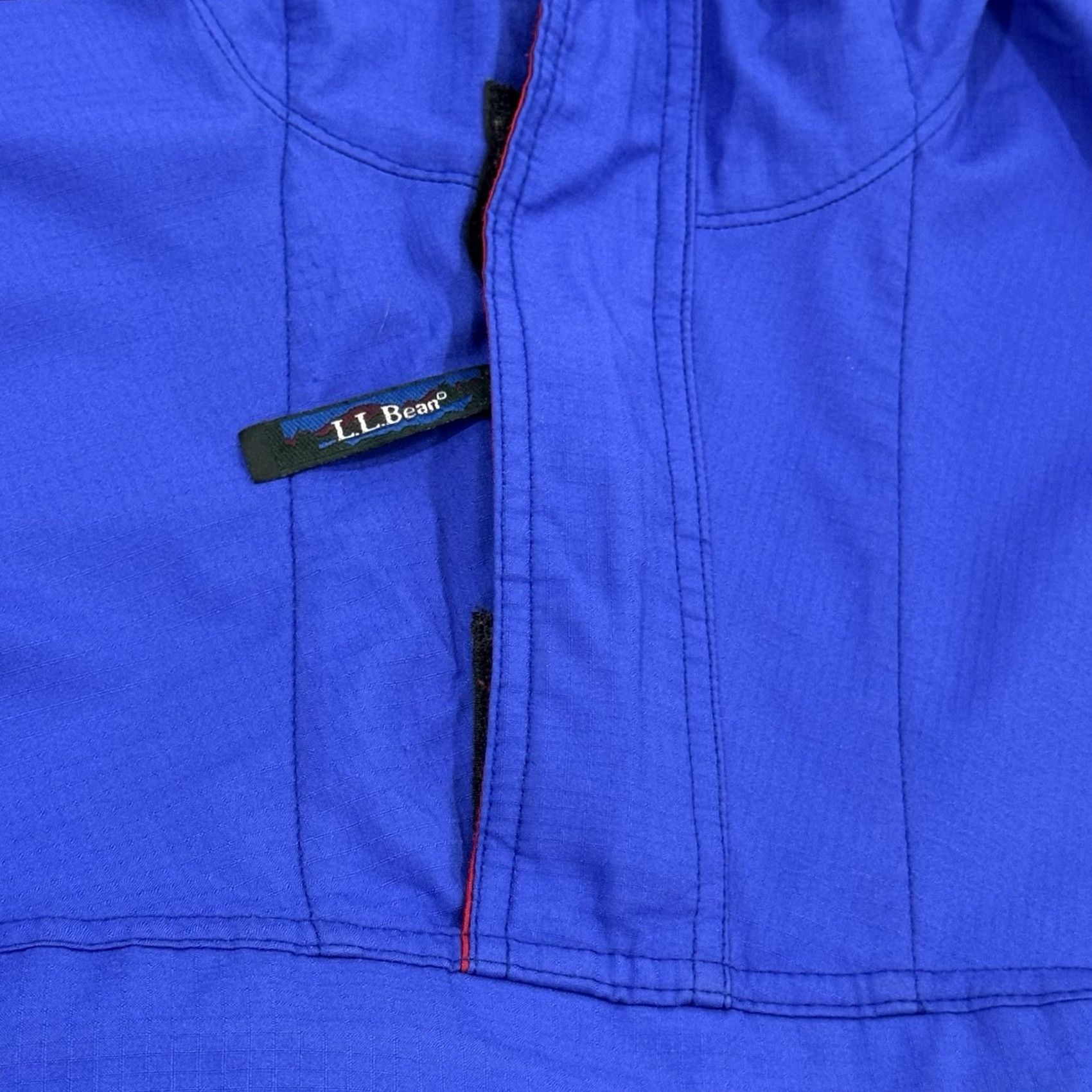 Vintage VINTAGE L.L. Bean Parka Jacket Mens Small Blue Nylon Zip 90s USA Solid Wool? Size US S / EU 44-46 / 1 - 6 Thumbnail
