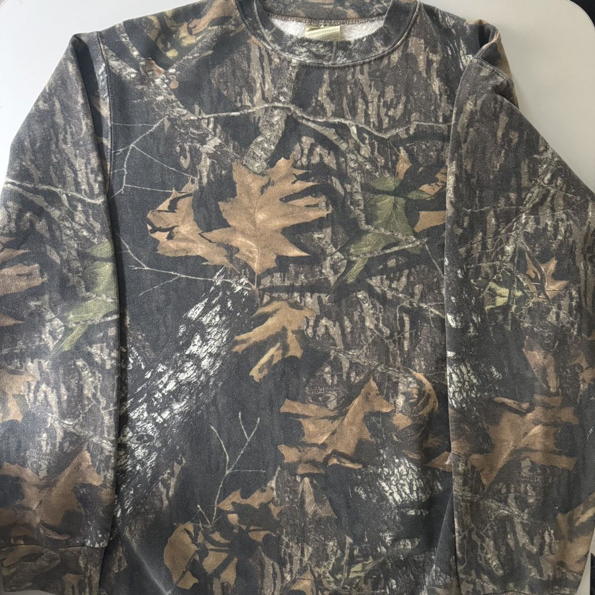 Mossy Oaks Mossy Oaks Camo Sweatshirt - Vintage Size US L / EU 52-54 / 3 - 2 Thumbnail