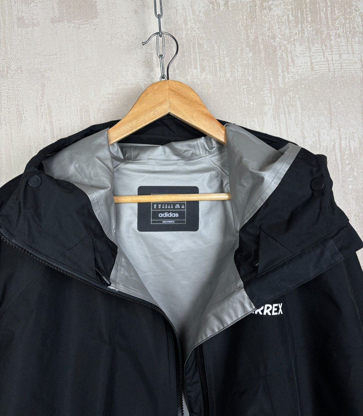 Adidas Adidas Terrex Xperior Gore-Tex Paclite Rain Jacket Size US XXL / EU 58 / 5 - 6 Thumbnail