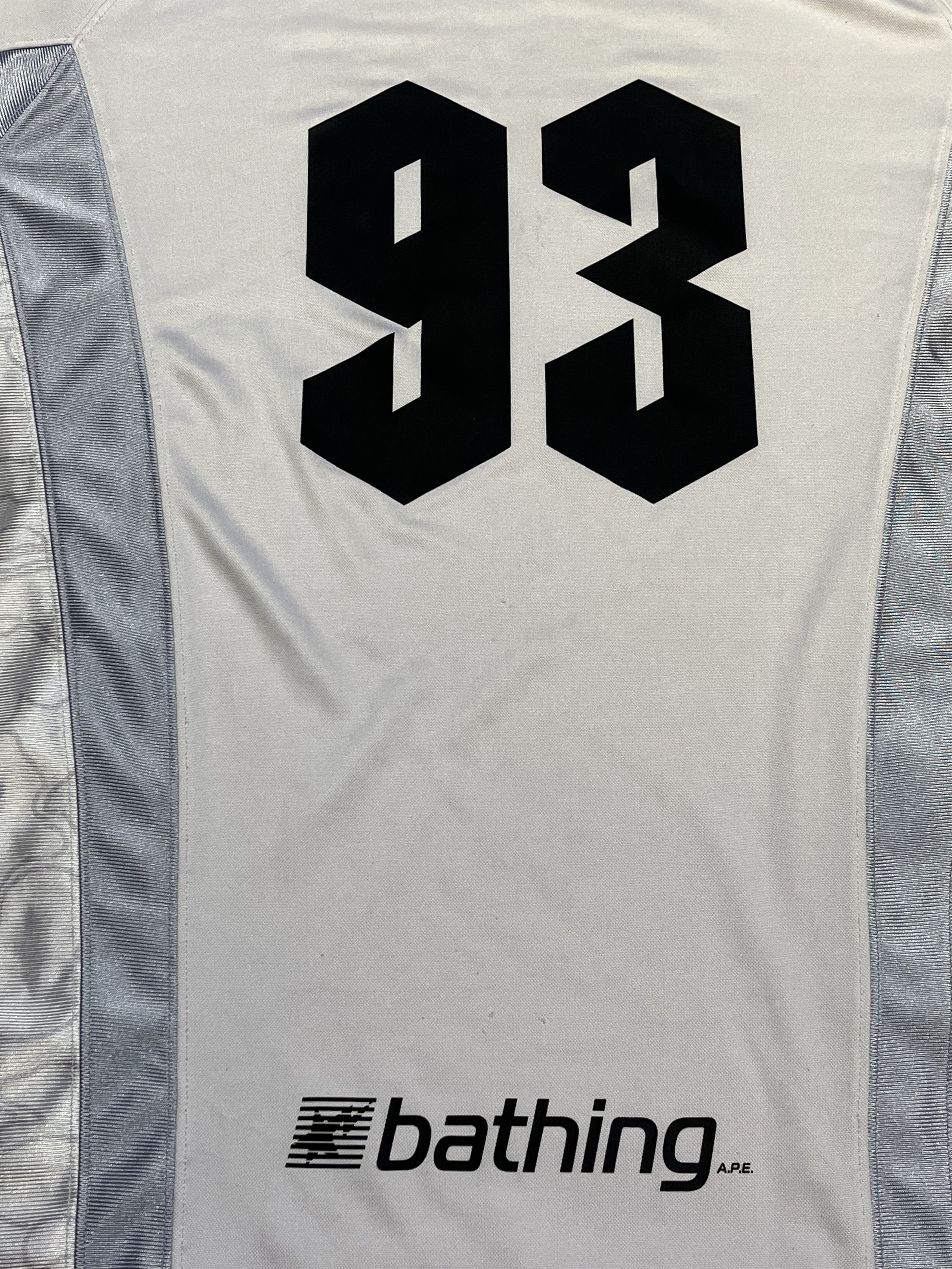 Bape BAPE MULTI LOGO RELAXED FIT SOCCER JERSEY Size US XL / EU 56 / 4 - 11 Thumbnail