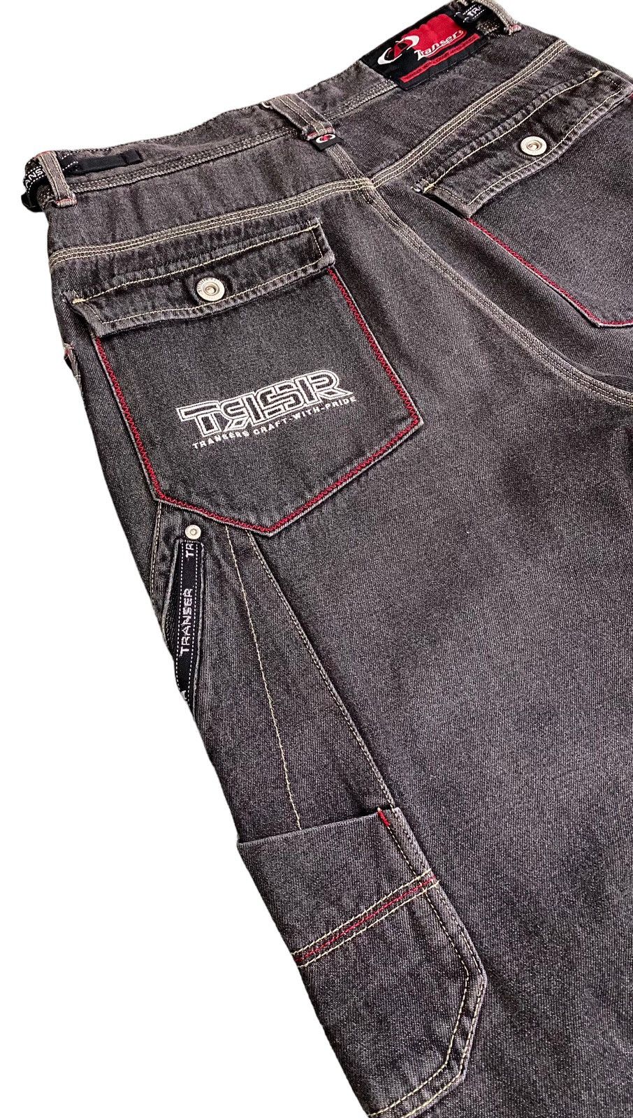 JNCO Vintage Transer Hip Hop Culture Baggy Jeans Size US 31 - 9 Thumbnail
