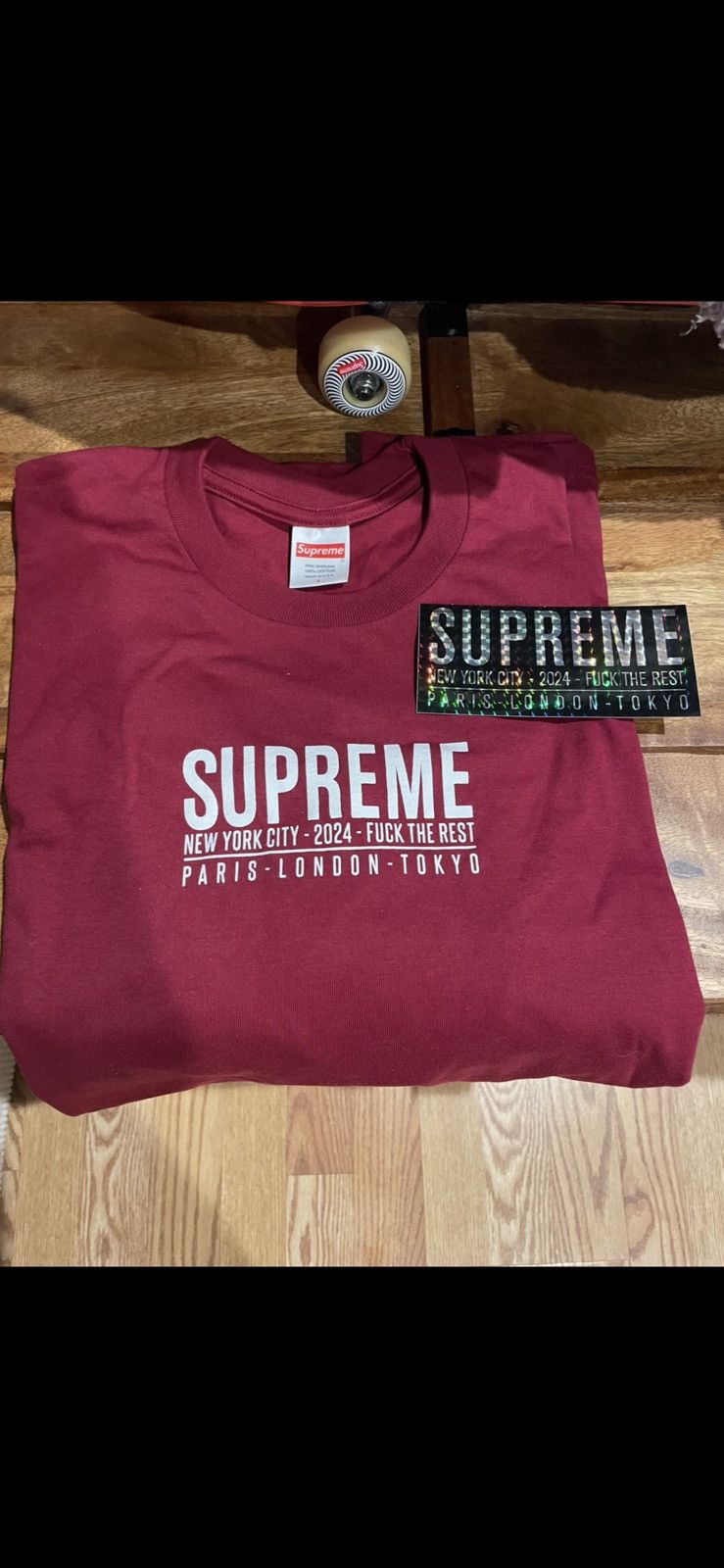 Supreme Supreme Paris tee Size US L / EU 52-54 / 3 - 2 Thumbnail