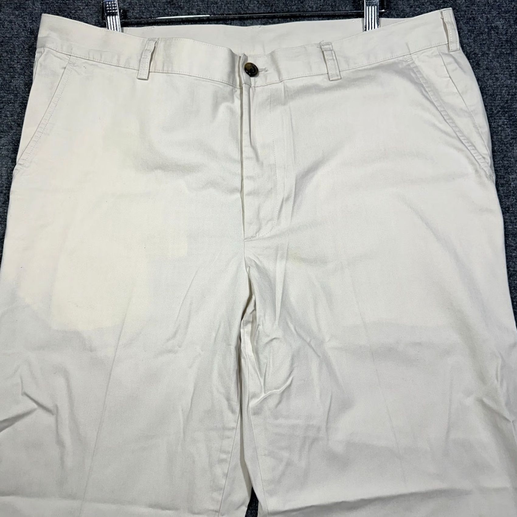 Brooks Brothers Brooks Brothers 346 Chino Pants Men Beige Cotton Straight Leg Pockets 38 Size US 38 / EU 54 - 3 Thumbnail
