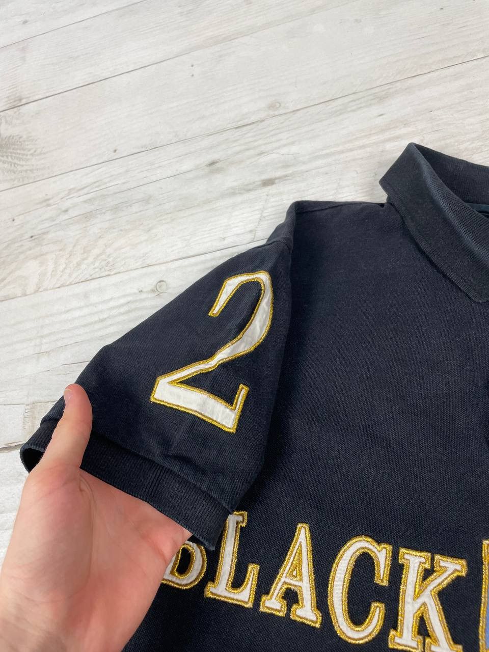 Polo Ralph Lauren Vintage Polo Ralph Lauren Blackwatch Rugby Shirt Big Pony Size US XL / EU 56 / 4 - 5 Thumbnail