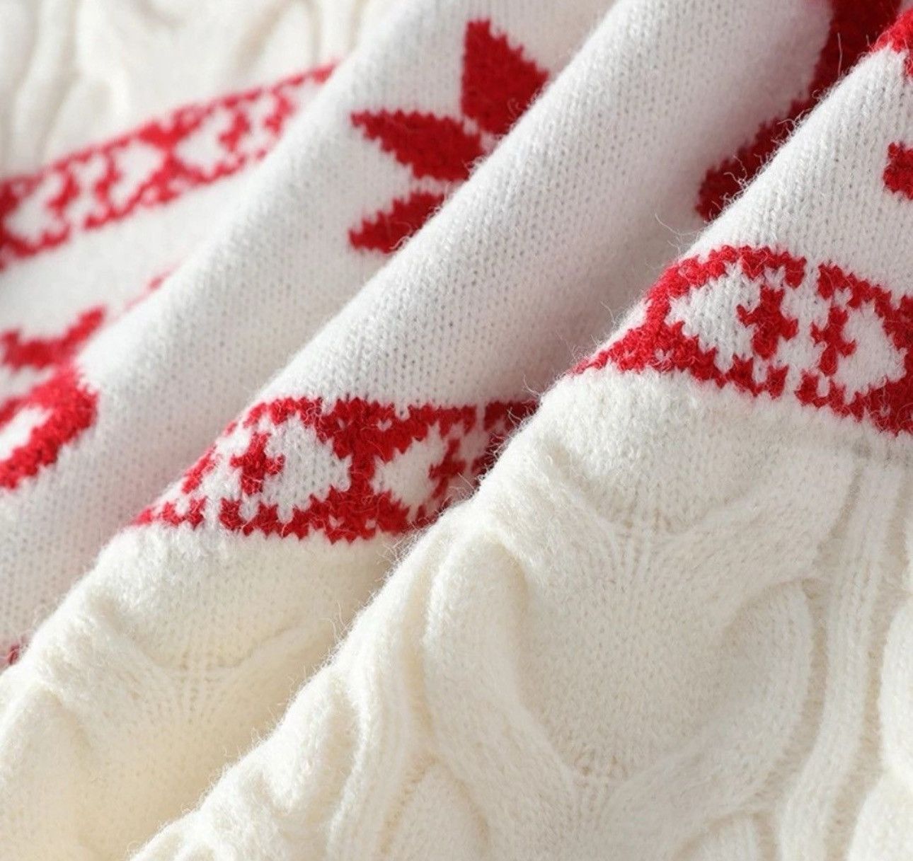 Japanese Brand × Vintage Cashmere Christmas Deer Warm Winter Sweater Size US M / EU 48-50 / 2 - 7 Thumbnail