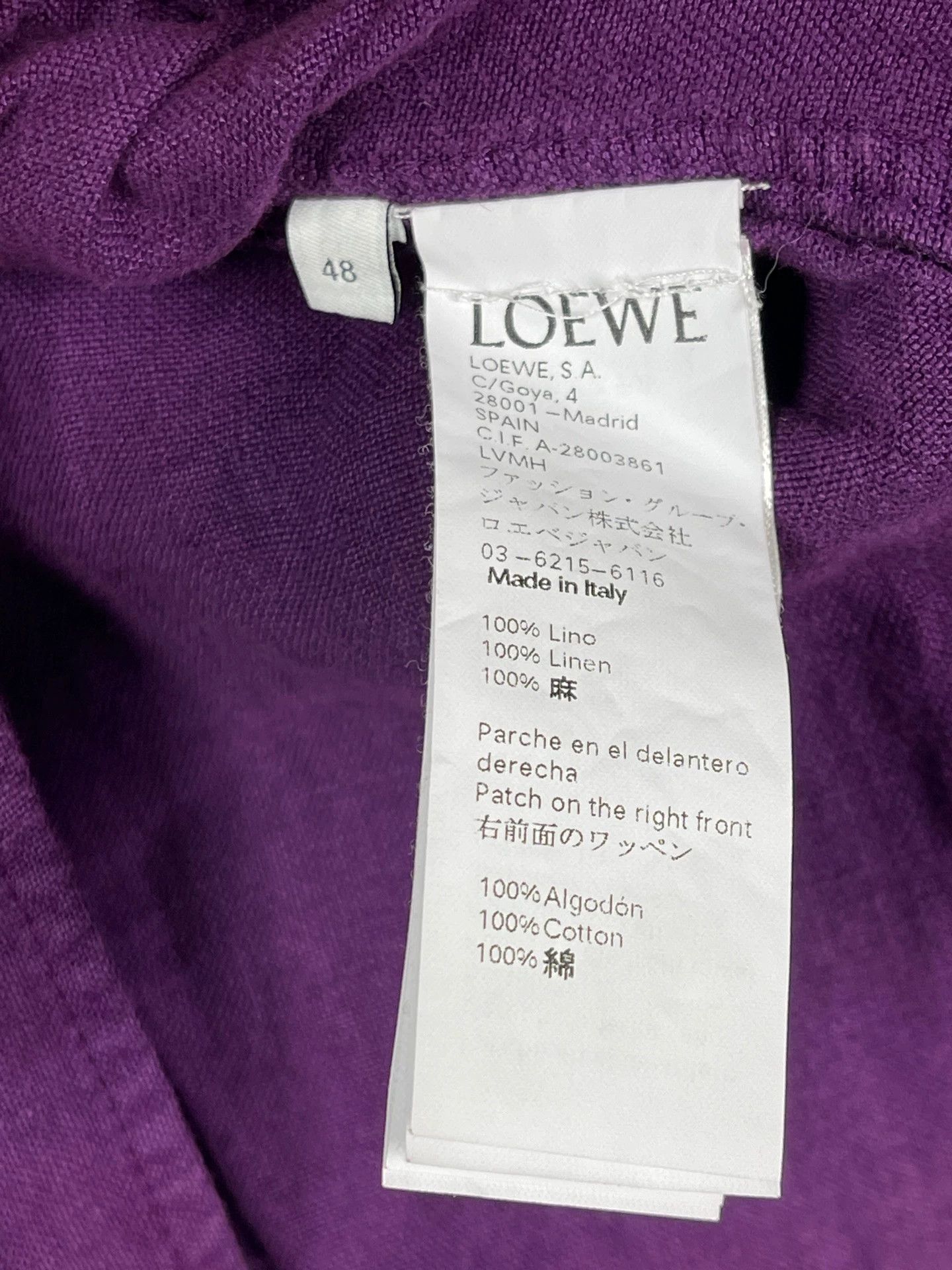 Loewe Loewe Color Blocked Jacket 48 99 New Size US M / EU 48-50 / 2 - 8 Thumbnail