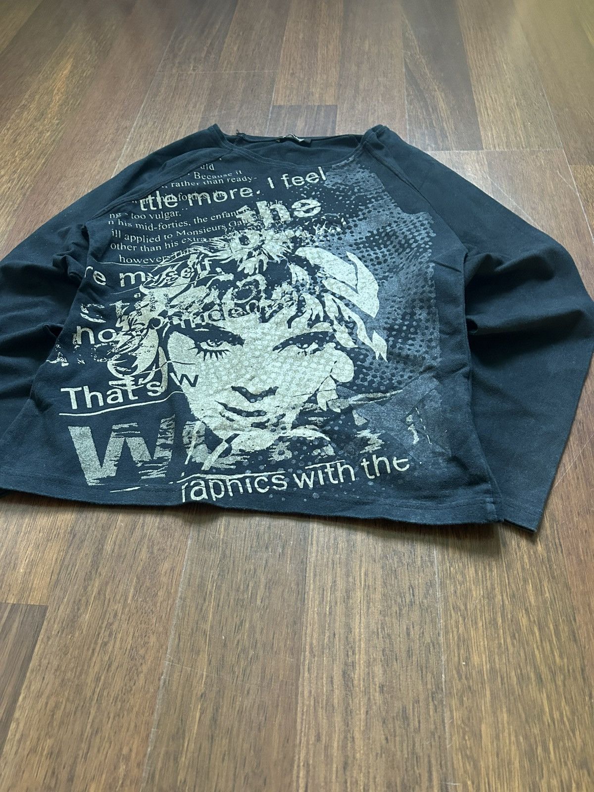 Japanese Brand Vintage Apanage Japanese Style Long Sleeve T-shirt Size M Size M / US 6-8 / IT 42-44 - 5 Thumbnail