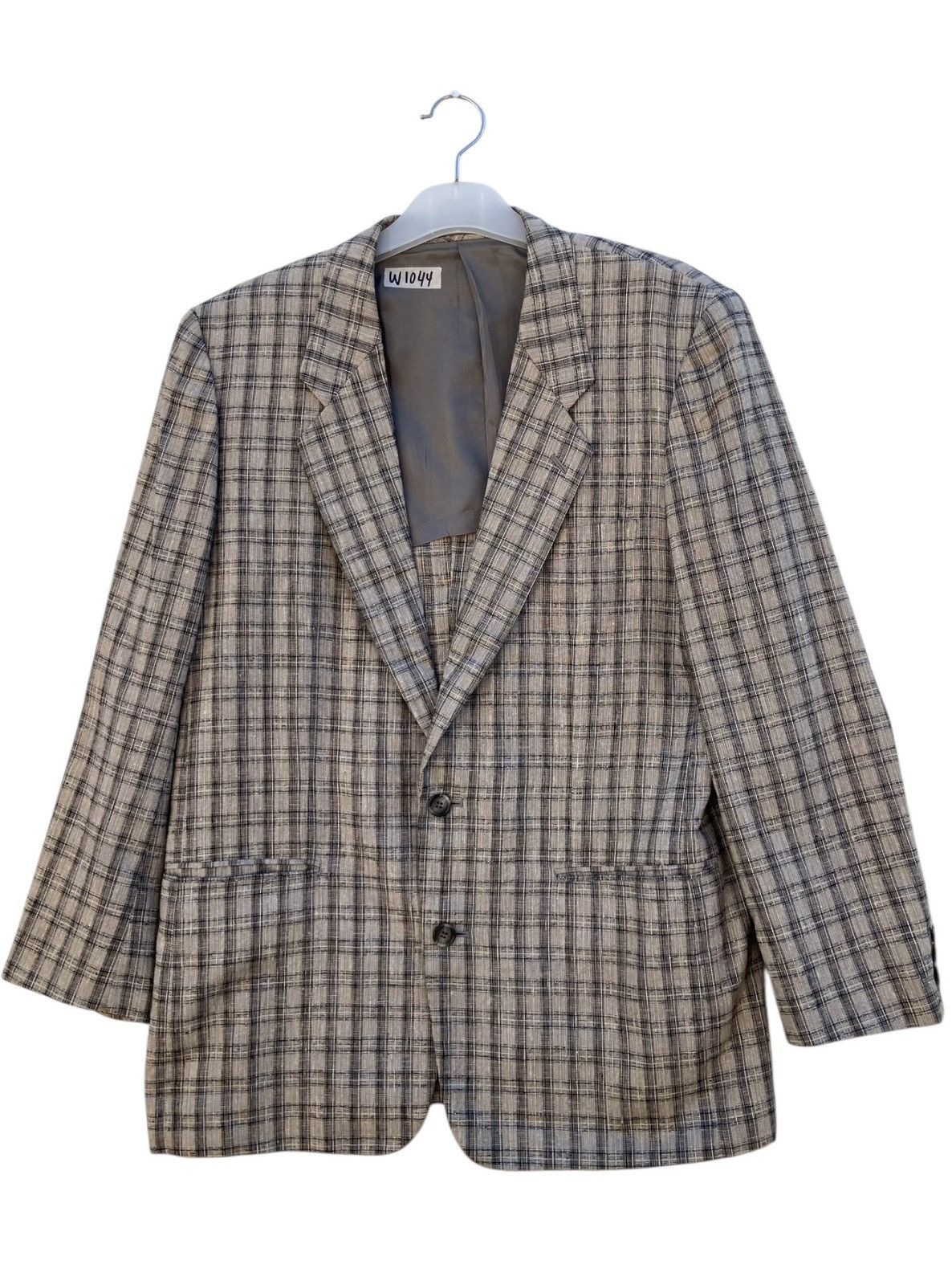 Christian Dior Monsieur CHRISTIAN DIOR CHECKERED BLAZER Size 44L - 1 Thumbnail