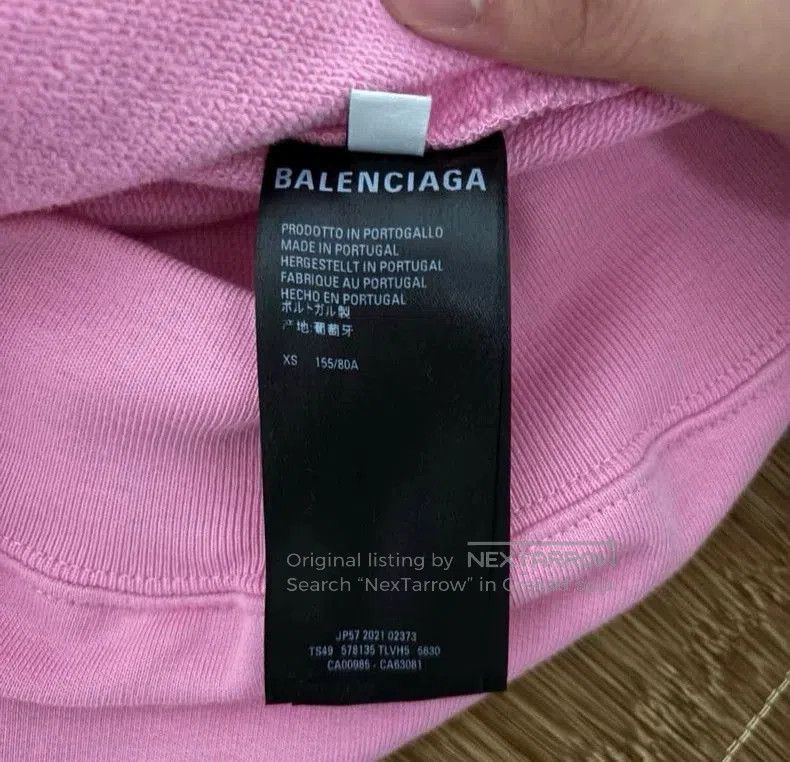 Balenciaga Balenciaga Oversized Show Sweatshirt. Size US XS / EU 42 / 0 - 6 Thumbnail