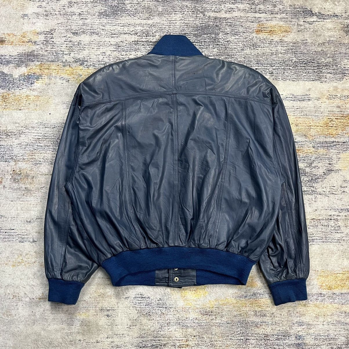 Ruffo Research Vintage 90s Ruffo A1 leather jacket Size US L / EU 52-54 / 3 - 4 Thumbnail