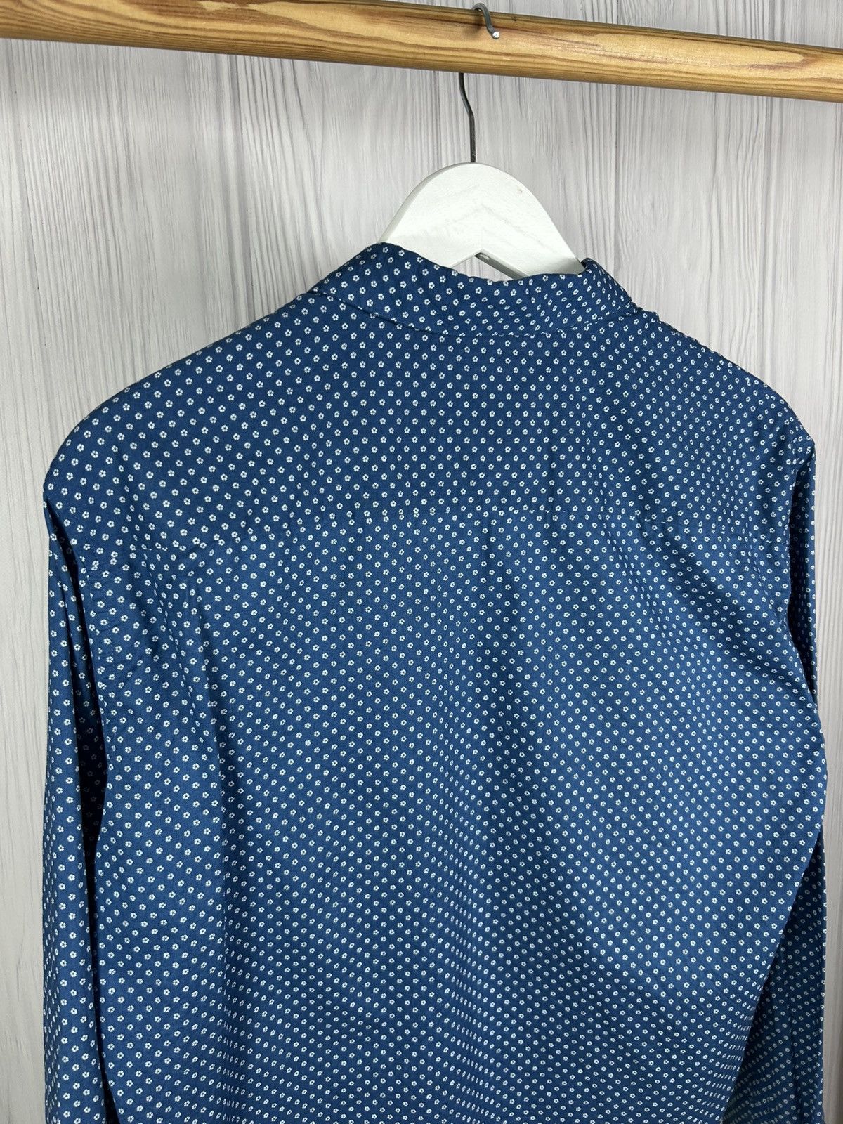 Sandro Sandro Paris Mini Floral Cotton Shirt Button Size XL Size US XL / EU 56 / 4 - 6 Thumbnail