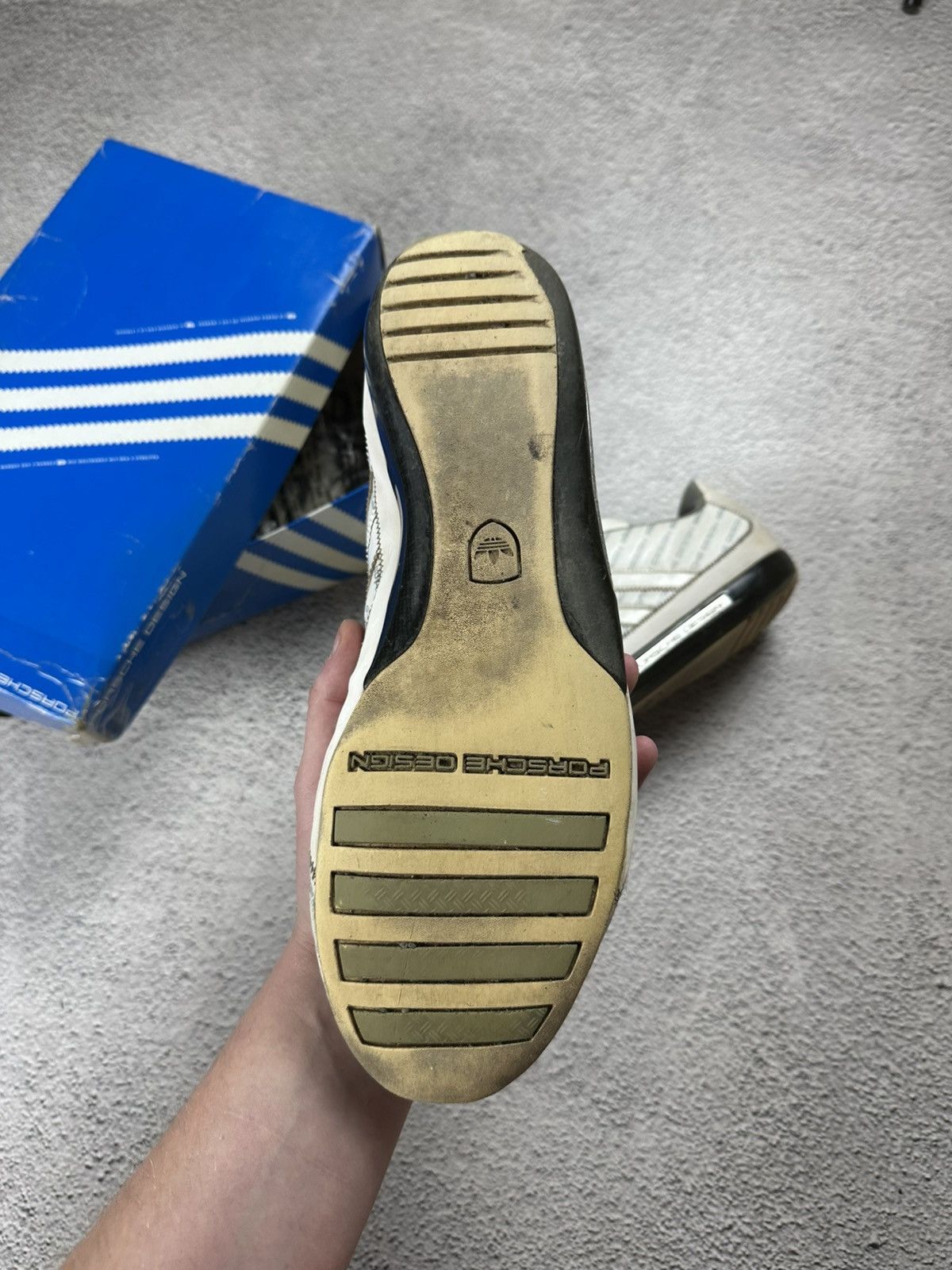 Adidas × Porsche Design Vintage Adidas Porsche Design S 2 Monogram Leather Sneakers Size US 11.5 / EU 44-45 - 6 Thumbnail