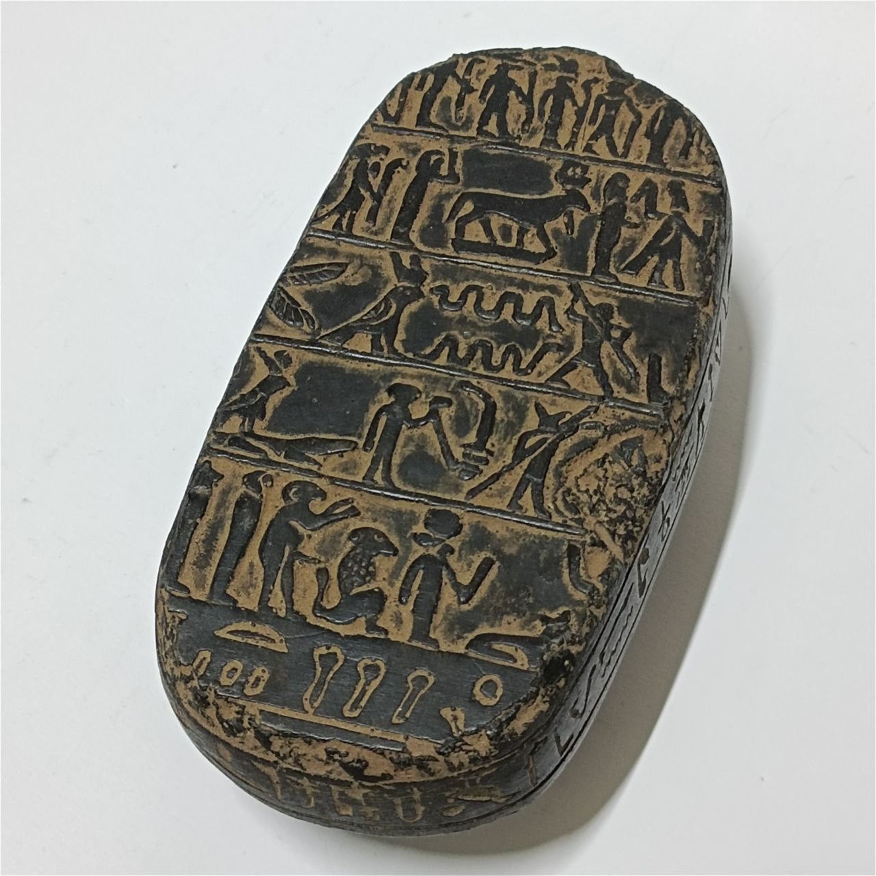 Other Ancient Egyptian scarab stone carving with hieroglyphs Size ONE SIZE - 9 Thumbnail