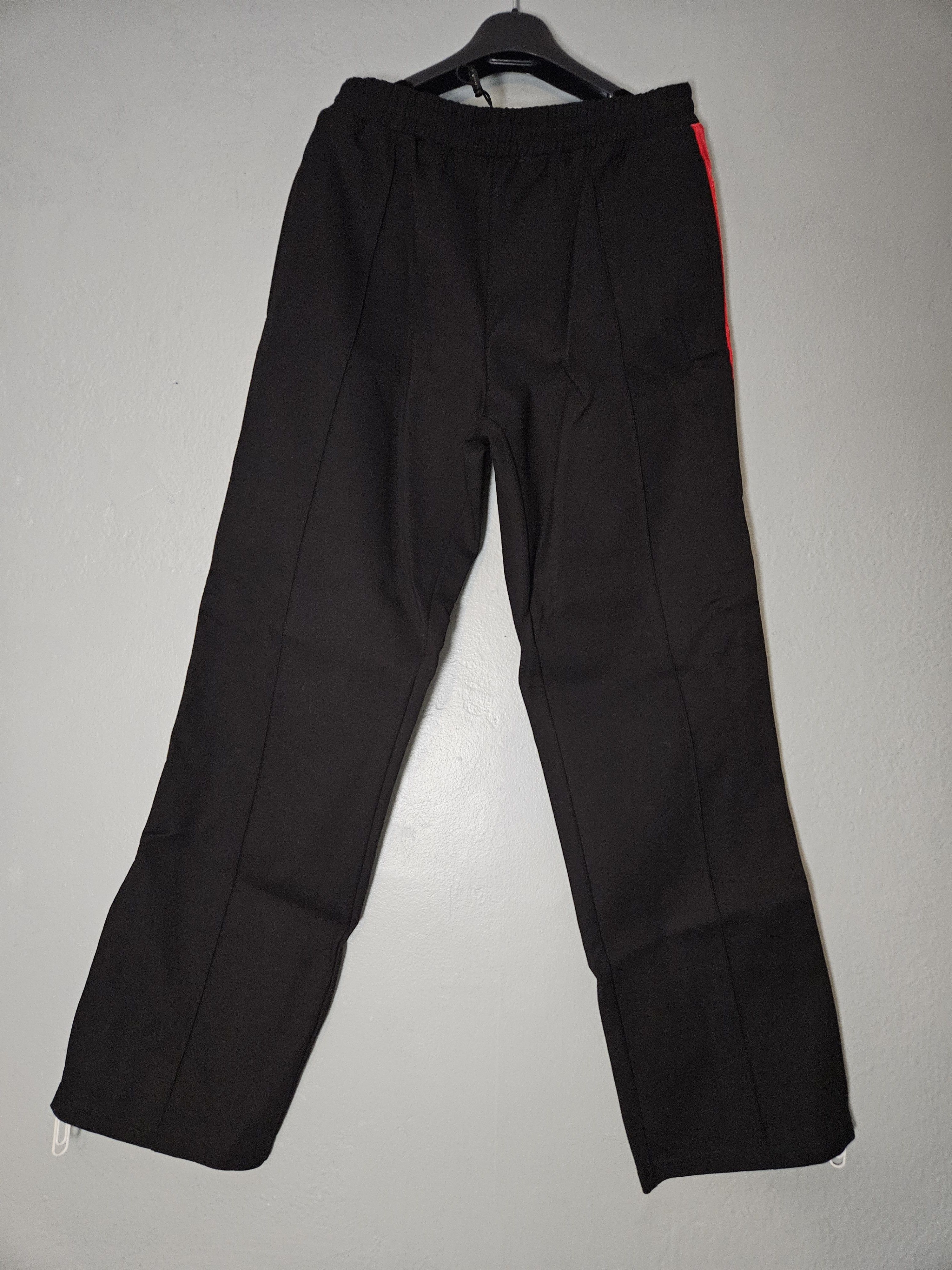 Off-White Theophilus London for Bebey Velour Stripe Black Sweatpants Size US 30 / EU 46 - 2 Thumbnail