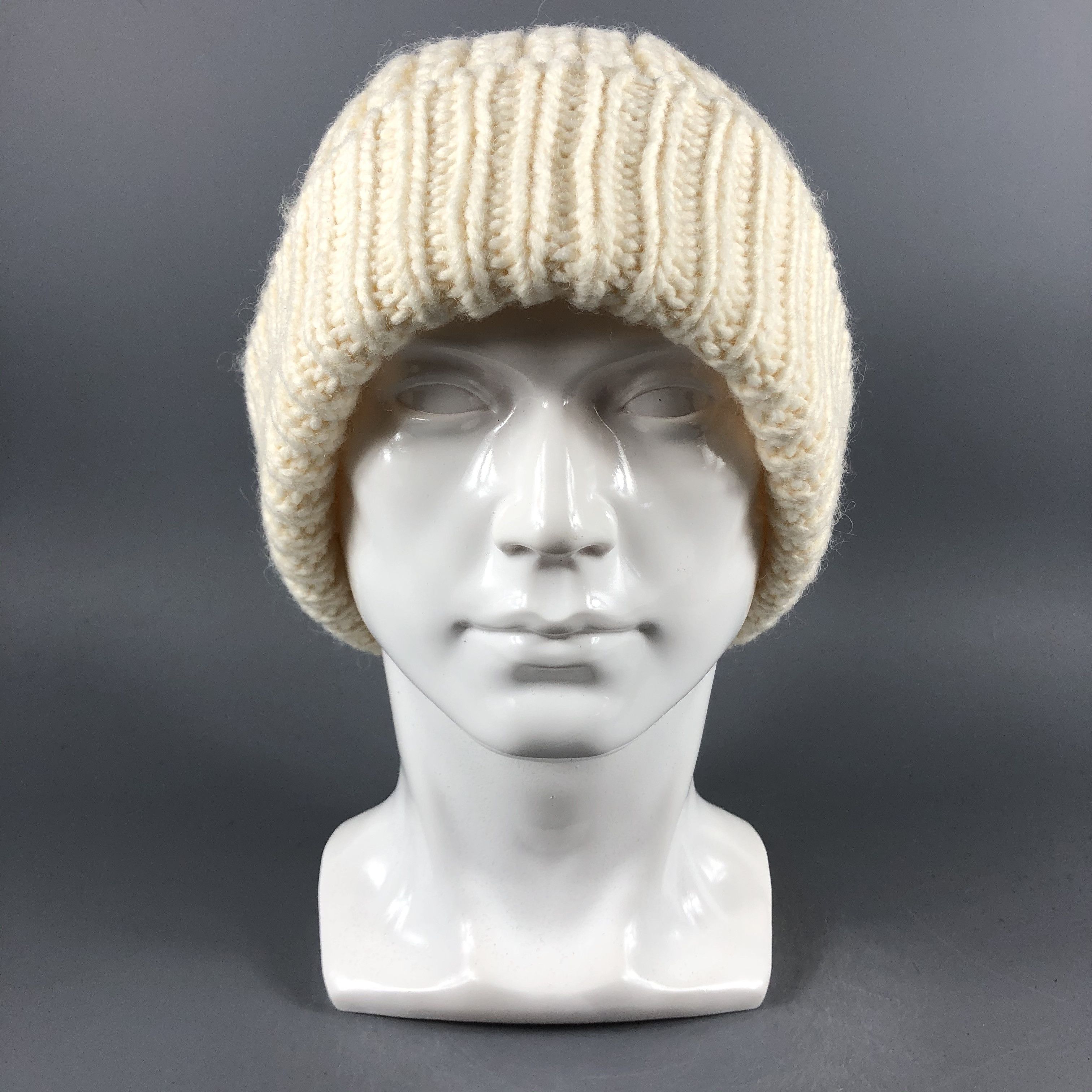 Uniqlo × Vintage Uniqlo Ribbed Beanie Snow Hat Snow Cap -D1194 Size ONE SIZE - 2 Thumbnail