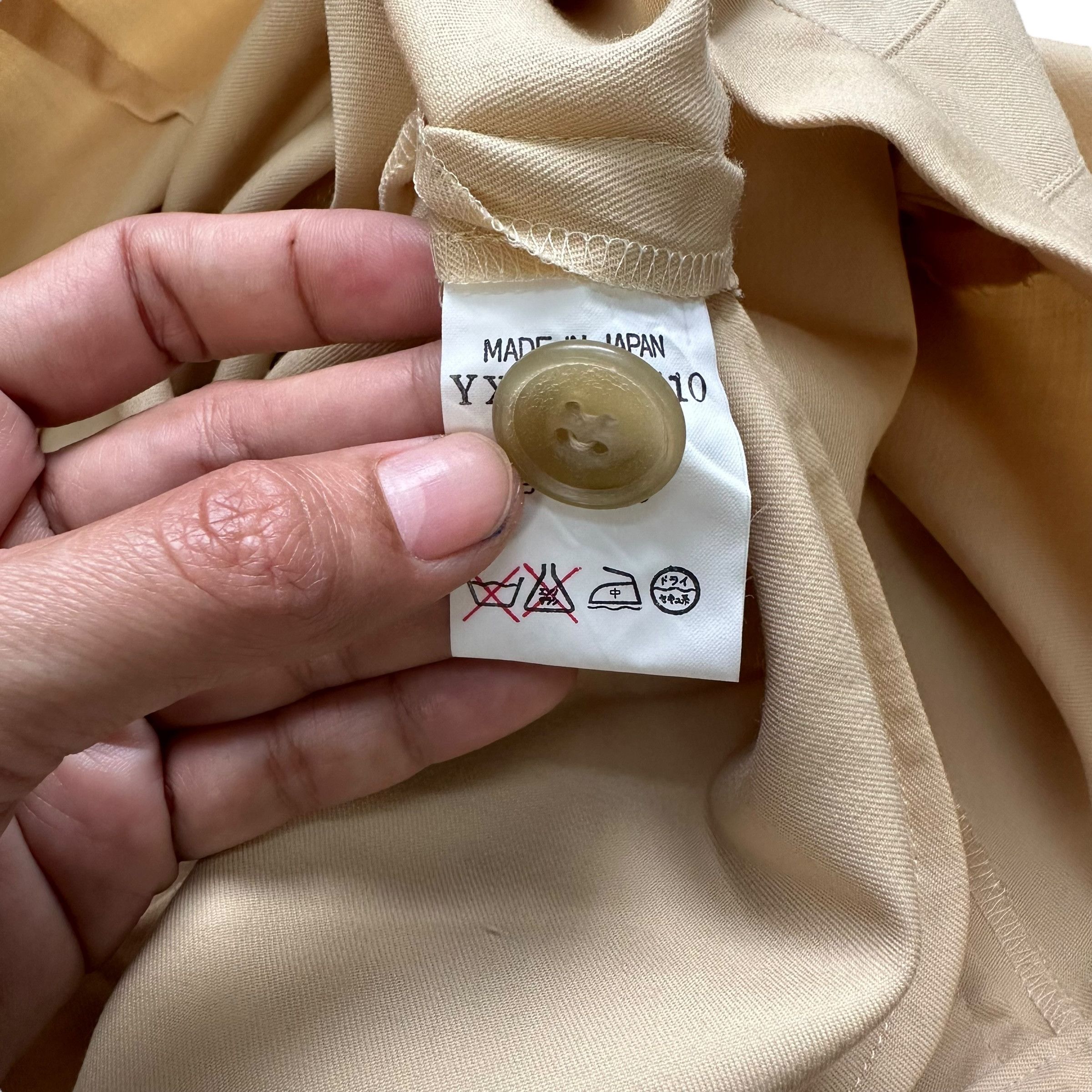 Y's Y's Yohji Yamamoto Mini Skirt #A5-0115 Size 25" / US 0 / IT 36 - 6 Thumbnail