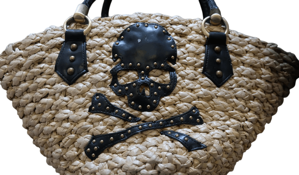 Japanese Brand Jupiter and Juno Skull Handbag Size ONE SIZE - 2 Thumbnail