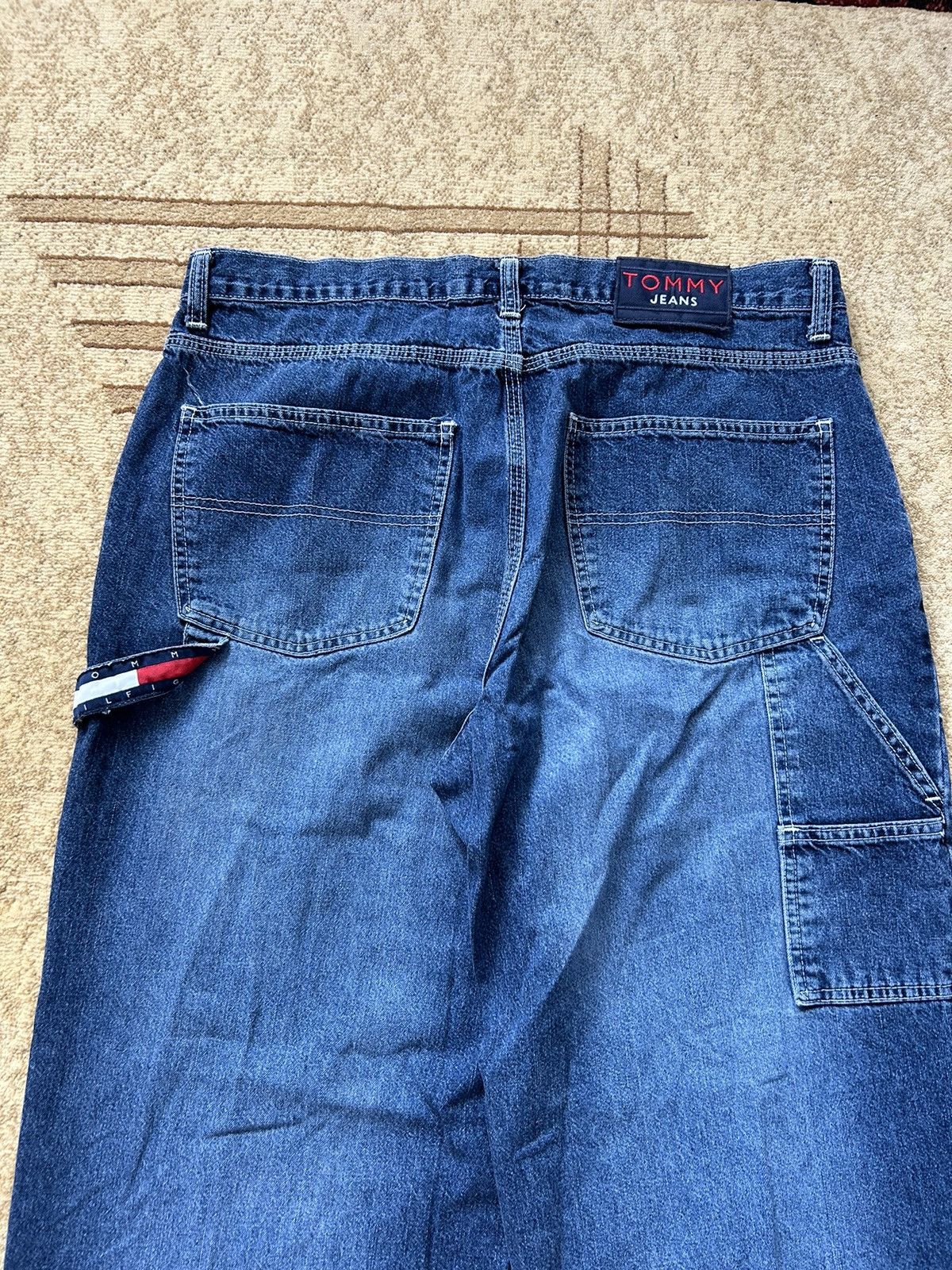 Tommy Hilfiger Vintage 90s Tommy Hilfiger Carpenter Baggy Denim Jeans Size US 34 / EU 50 - 2 Thumbnail