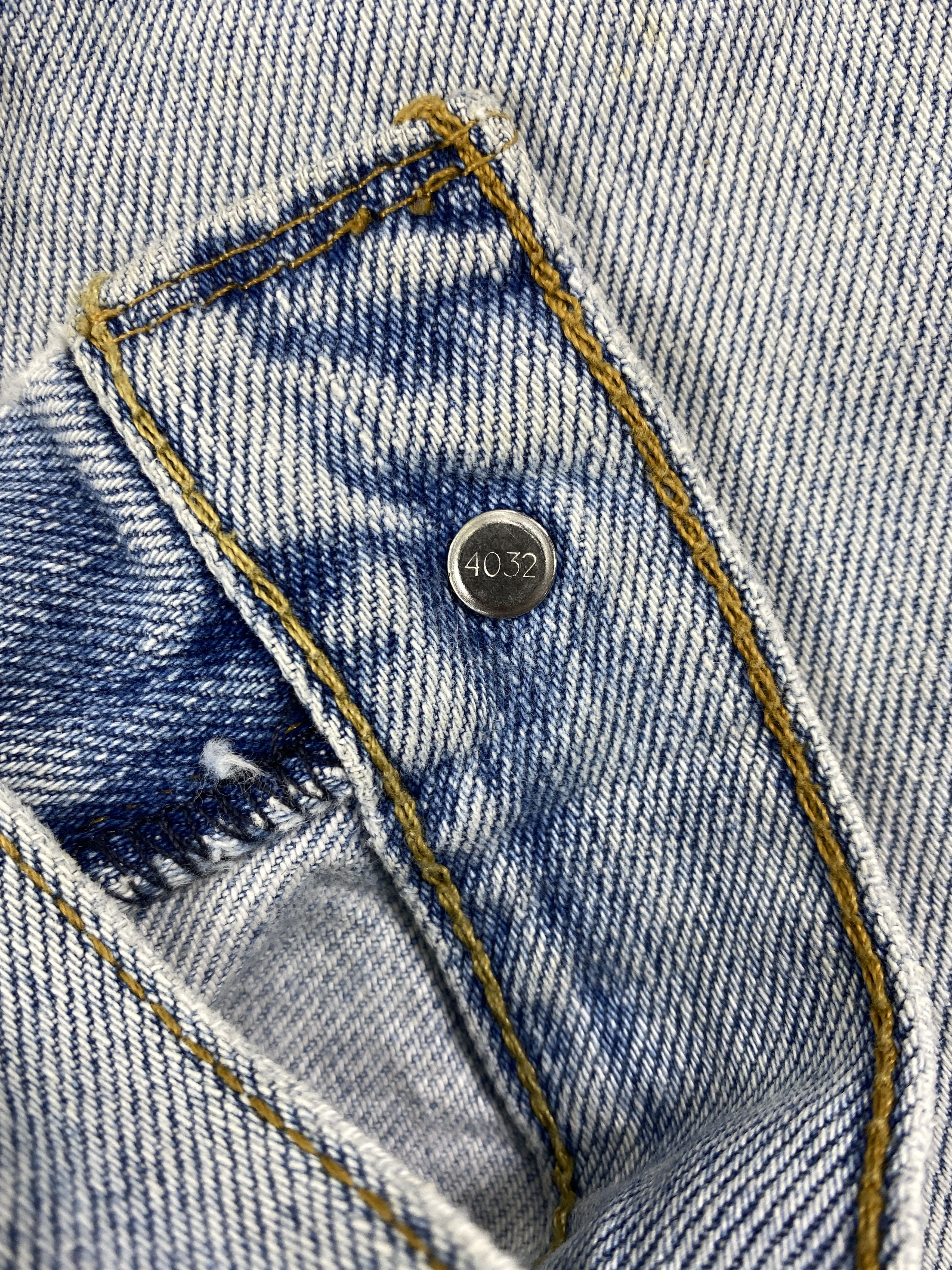 Levi's Light Blue Wash Vintage Levi's 505 33x29.5 Denim -JN1784 Size US 33 - 7 Thumbnail
