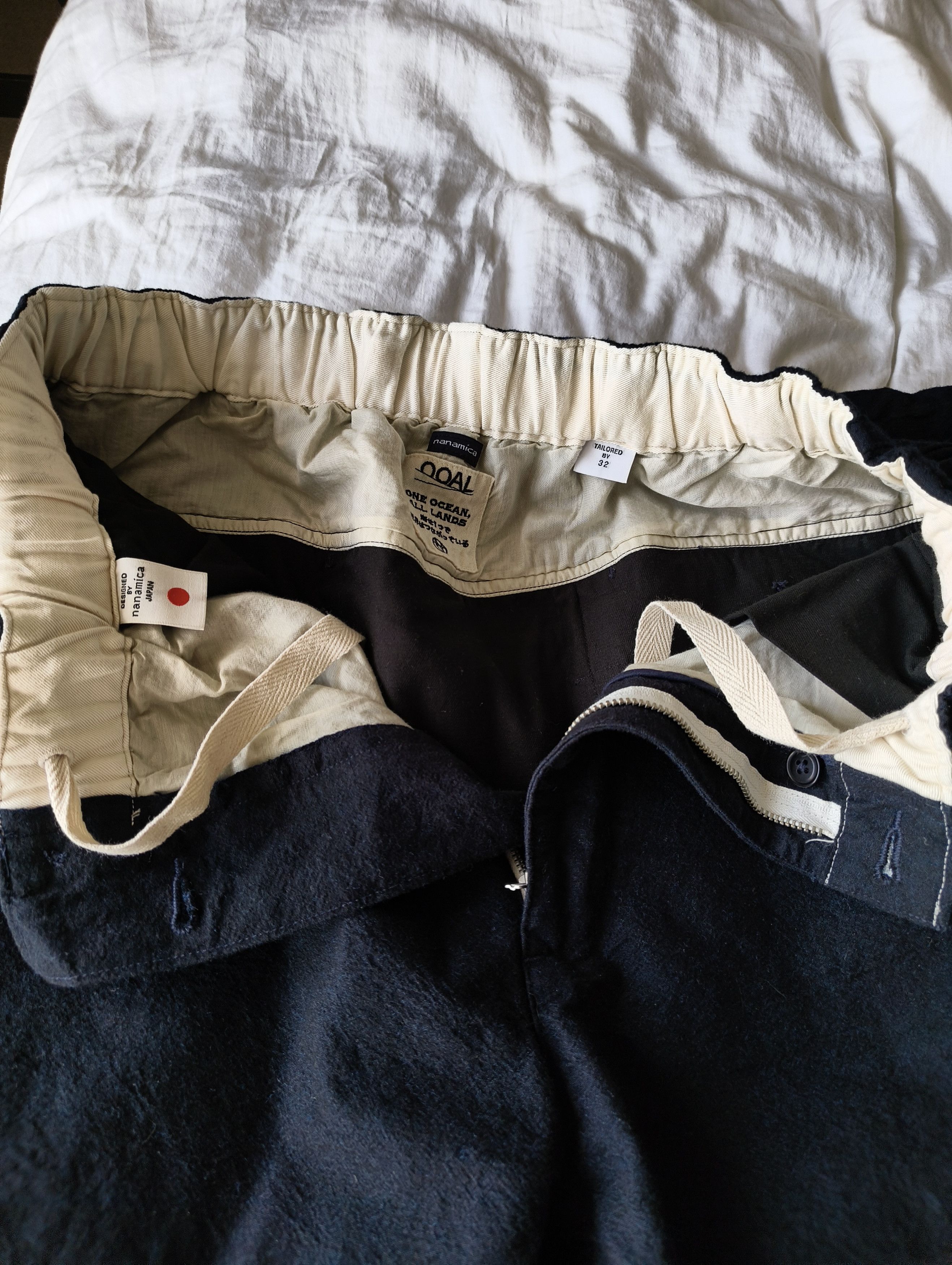 Nanamica Mariner pants - wool cotton - Navy Size US 32 / EU 48 - 3 Thumbnail