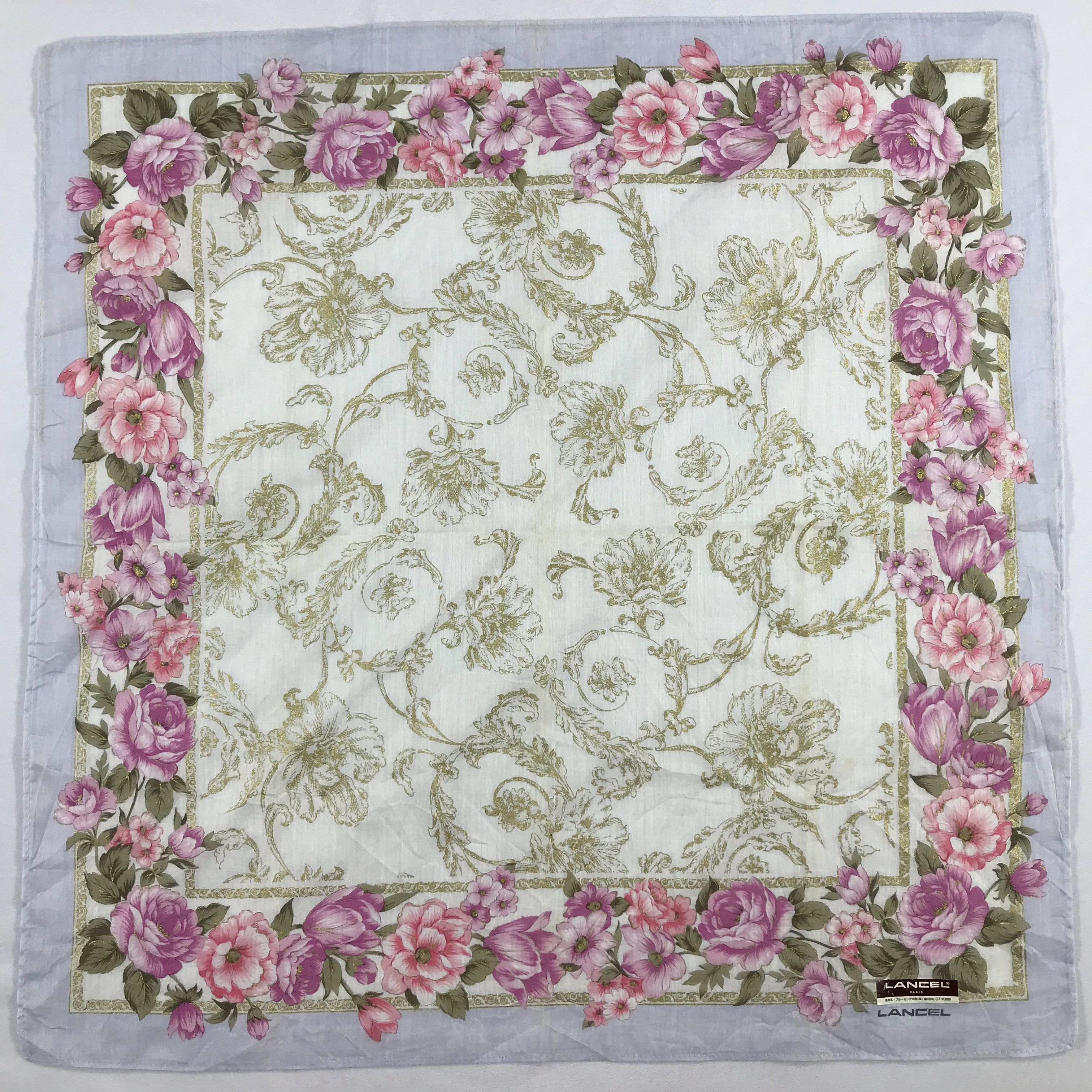 Lancel Lancel Bandana / Handkerchief / Neckerchief - S2421 Size ONE SIZE - 1 Thumbnail