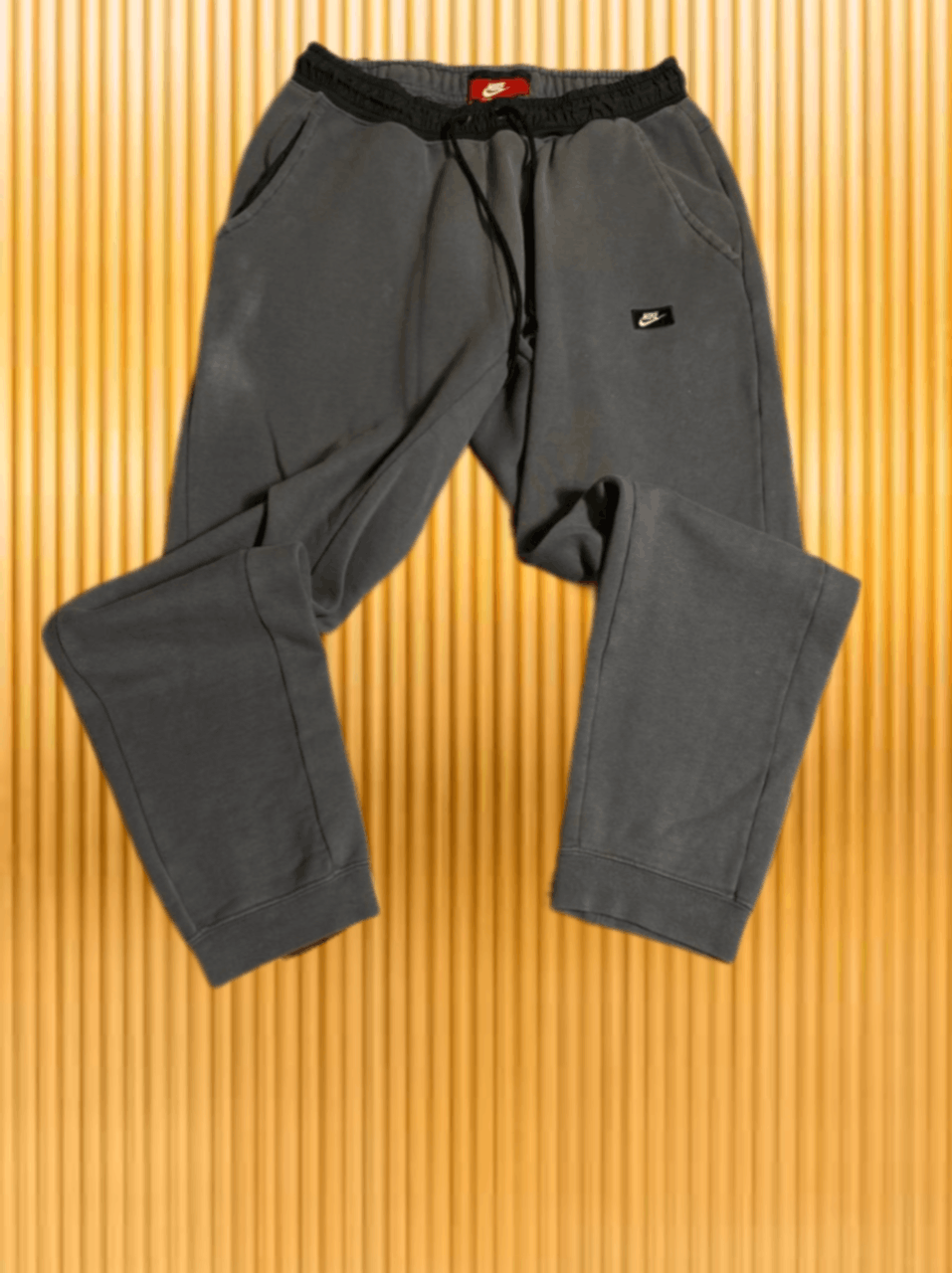 Nike × Vintage 🔥 Vintage Nike Drill Y2K Track Swoosh Pants Streetwear Size US 32 / EU 48 - 1 Thumbnail