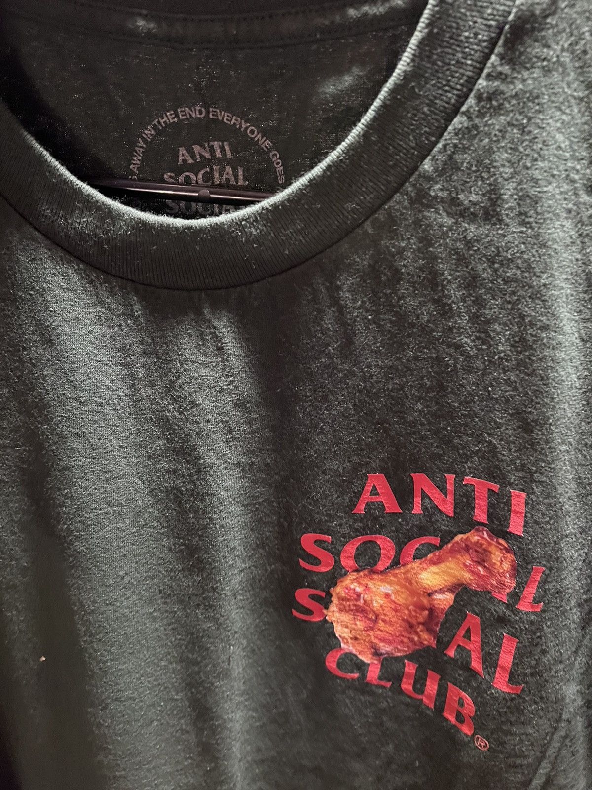 Anti Social Social Club Anti Social Social Club Chicken Wing Tee Size US XXL / EU 58 / 5 - 3 Thumbnail