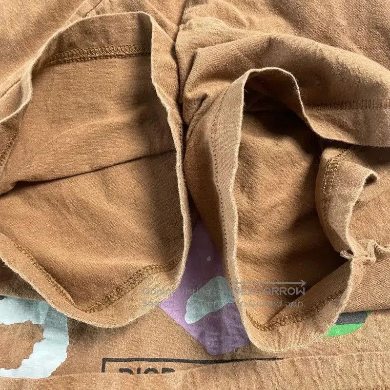 Dior Dior Brown Cotton Men's T-Shirt . Size US XS / EU 42 / 0 - 4 Thumbnail