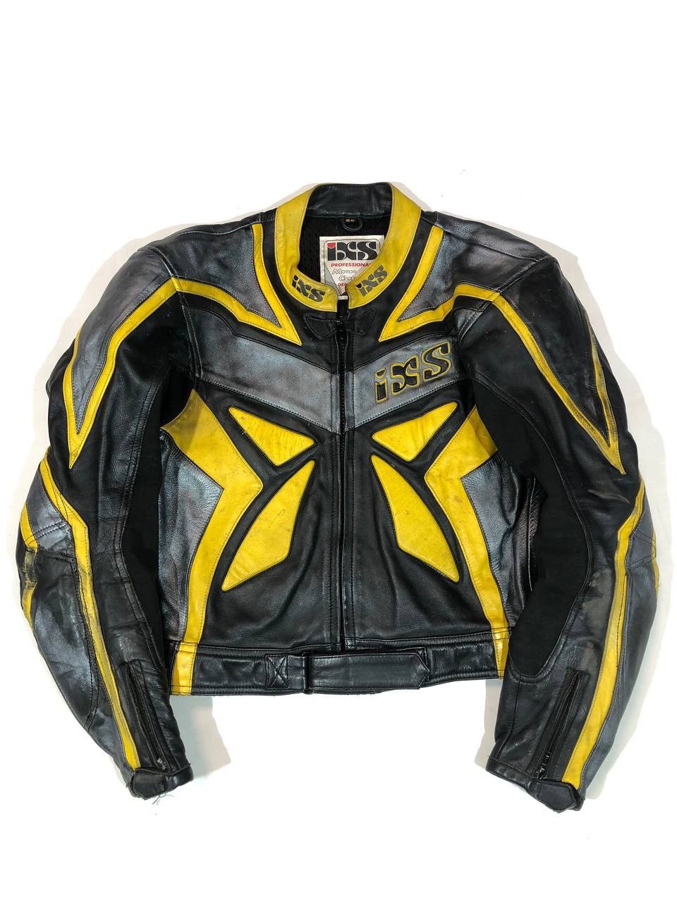 Japanese Brand IXS Leather Moto Racing Jacket Vintage Size US L / EU 52-54 / 3 - 1 Thumbnail