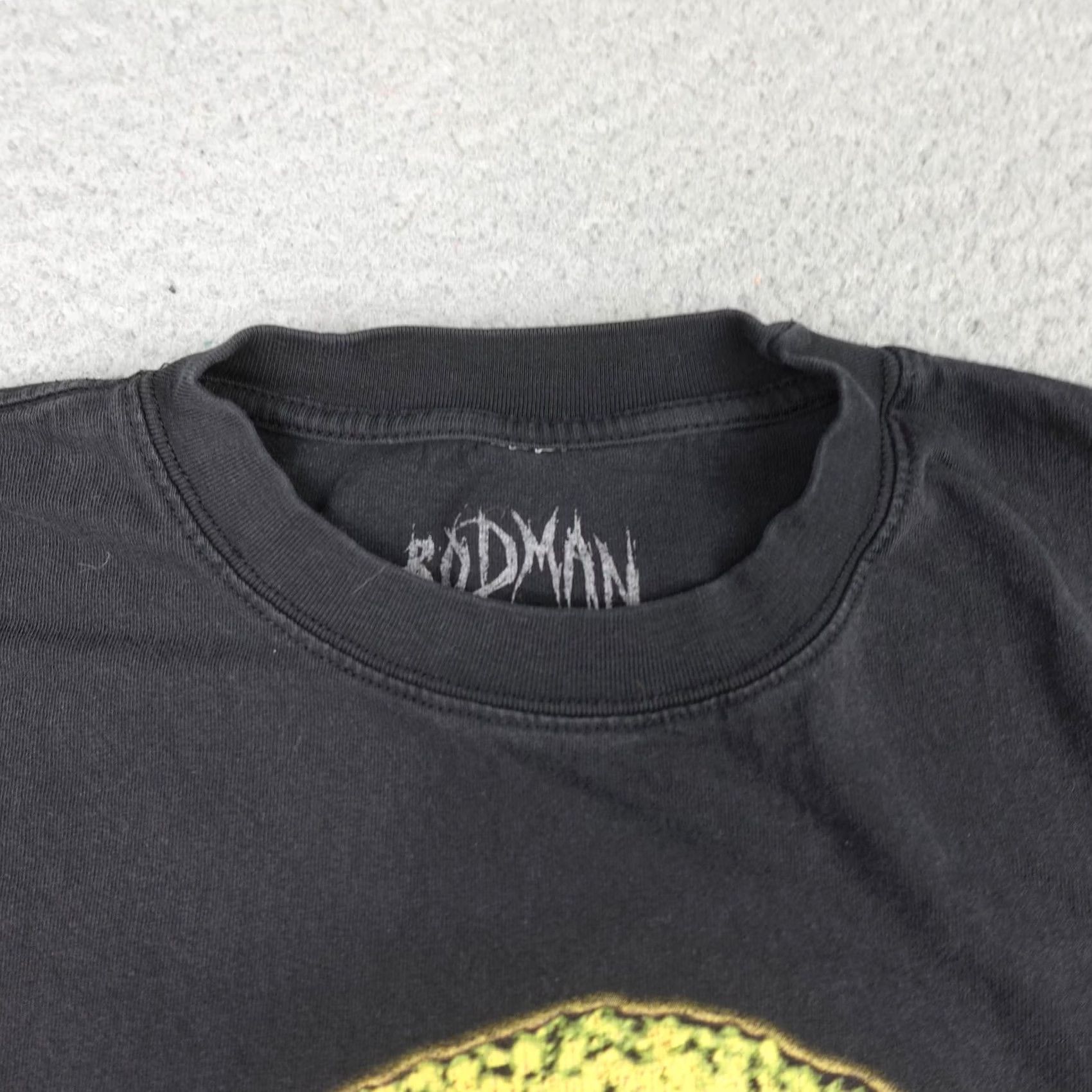 Vintage Rodman Mens Medium T-Shirt Black Graphic Dennis Rodman NBA Tee Crew Neck Short Sleeve Vintage? No, Rodman Apparel Size US M / EU 48-50 / 2 - 6 Thumbnail