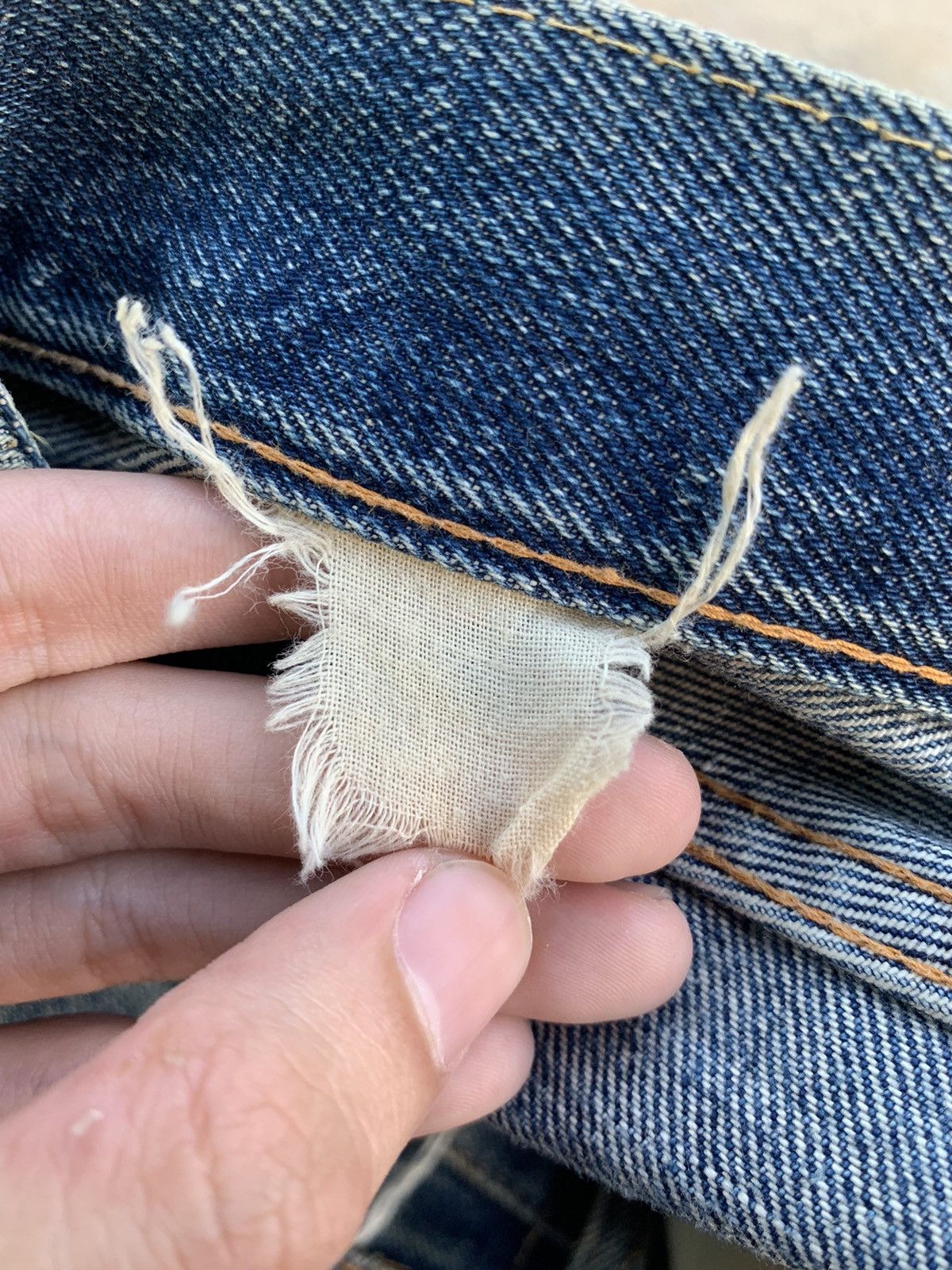 Sugar Cane Vintage Distressed Sugar Cane Redline Selvedge Denim Size US 30 / EU 46 - 24 Thumbnail
