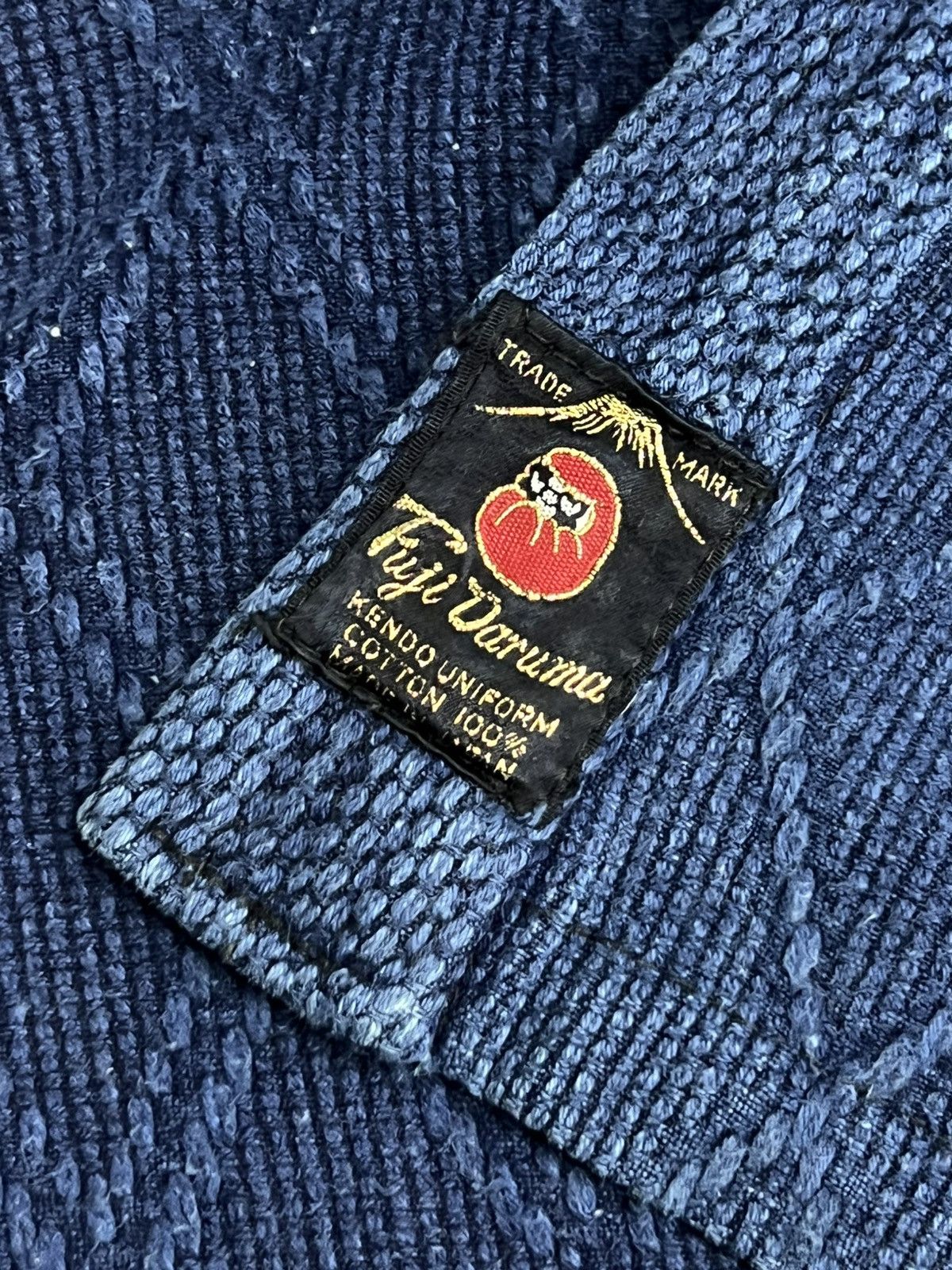 Japanese Brand Vintage Distressed Kendo Uniform Indigo Blue Kimono Jacket Size US M / EU 48-50 / 2 - 10 Thumbnail